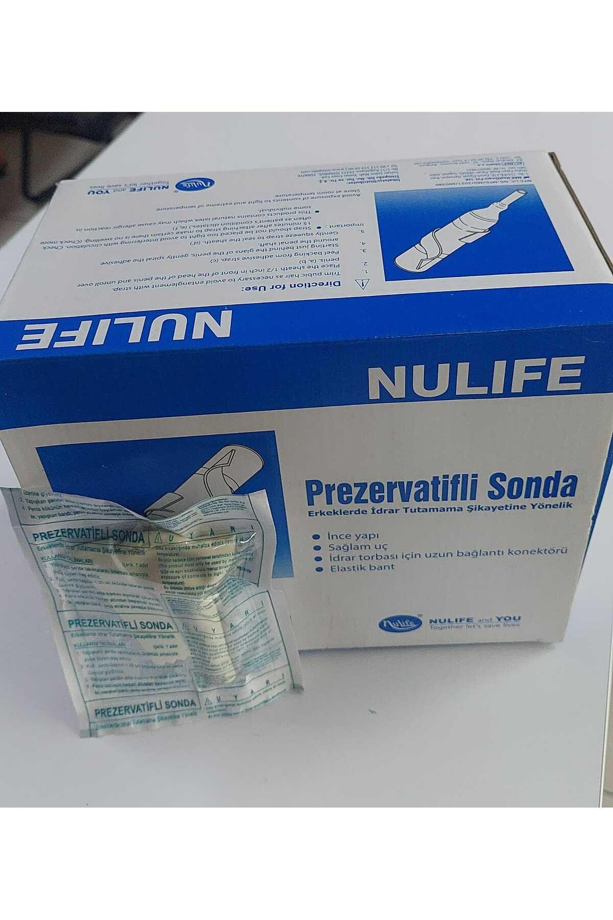 NULIFE PREZERVATİF SONDA XL 50 ADET (35 mm)