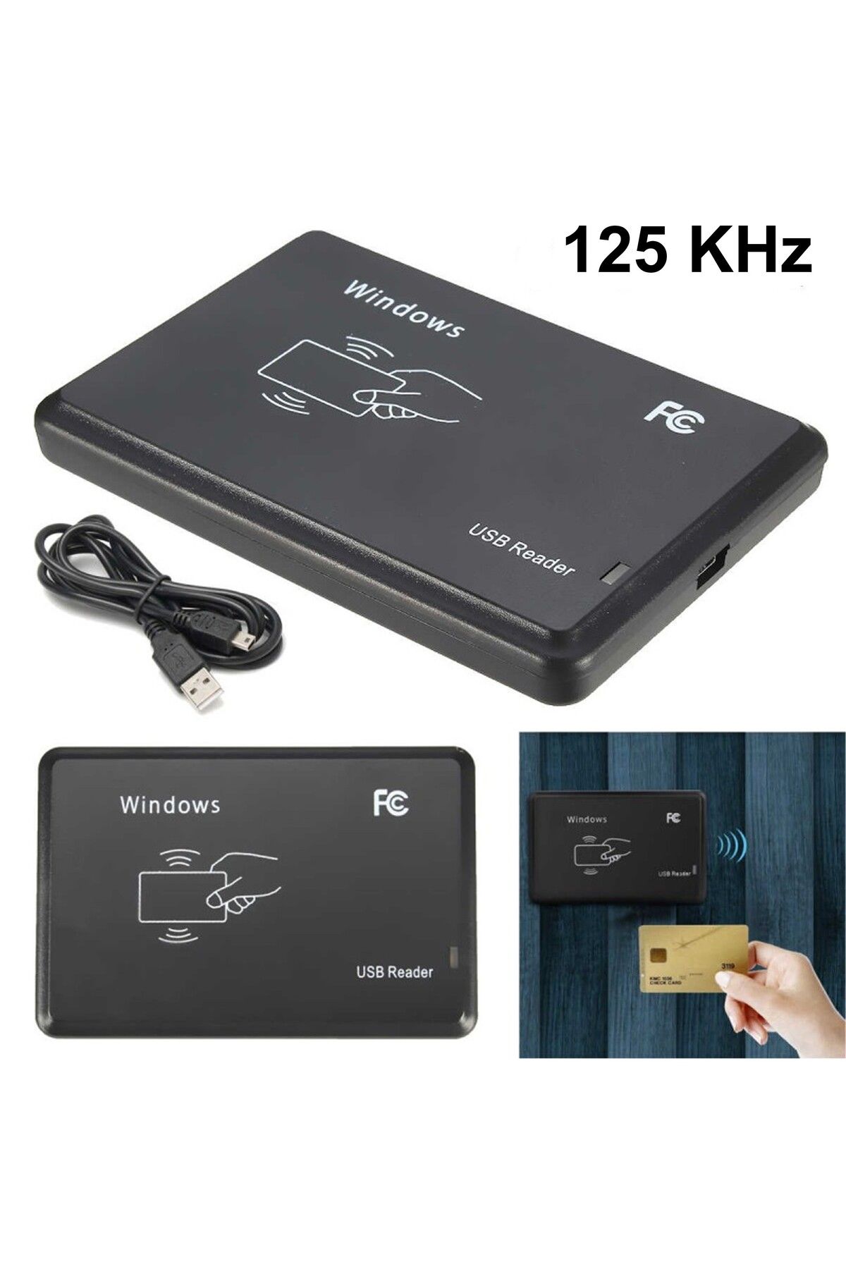 VKTEK Proximity Usb Okuyucu Rfid 125 Khz