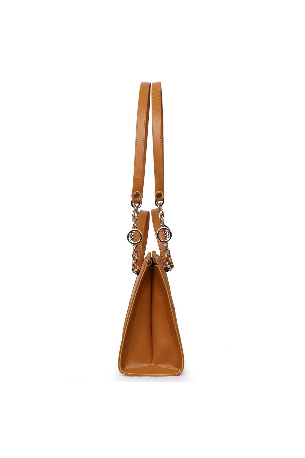 Matmazel-Dschubba Mustard Hand and Shoulder Bag 8