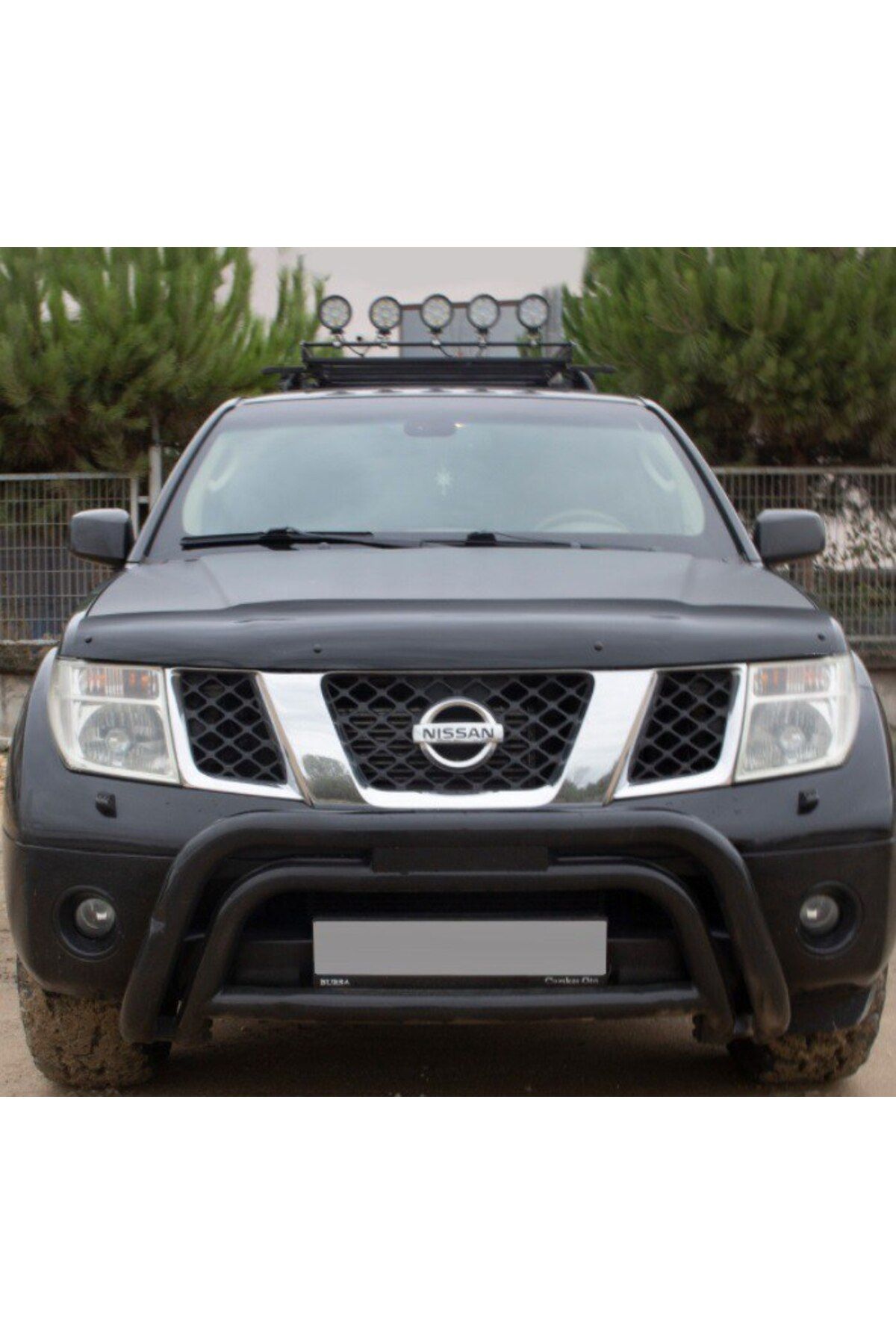 Genel Markalar Nissan Navara Kaput Koruyucu Piano Black 2005-2010 N11.30423