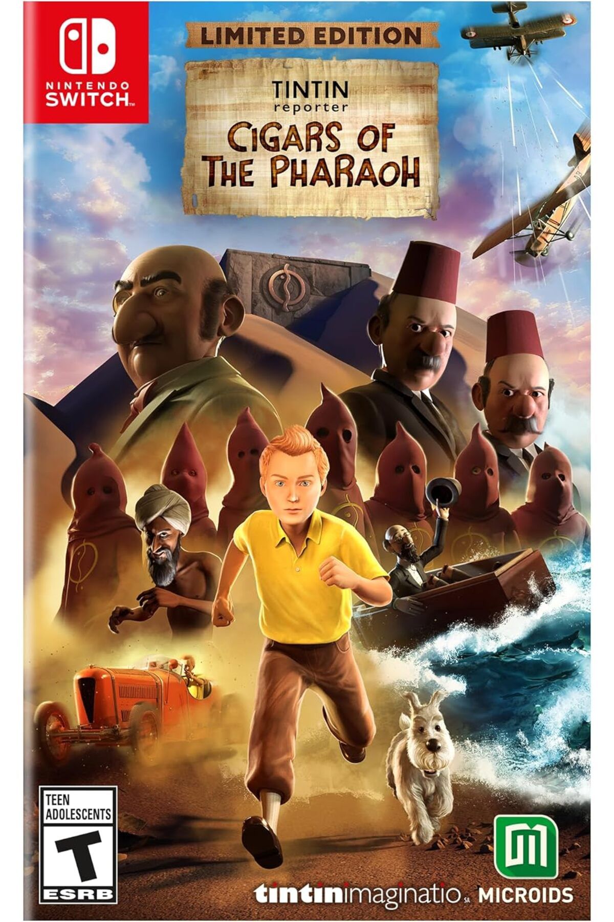 Microids Tintin TINTIN Reporter - Cıgars Of The Pharaoh Limited Edition Nintendo Switch Oyunu