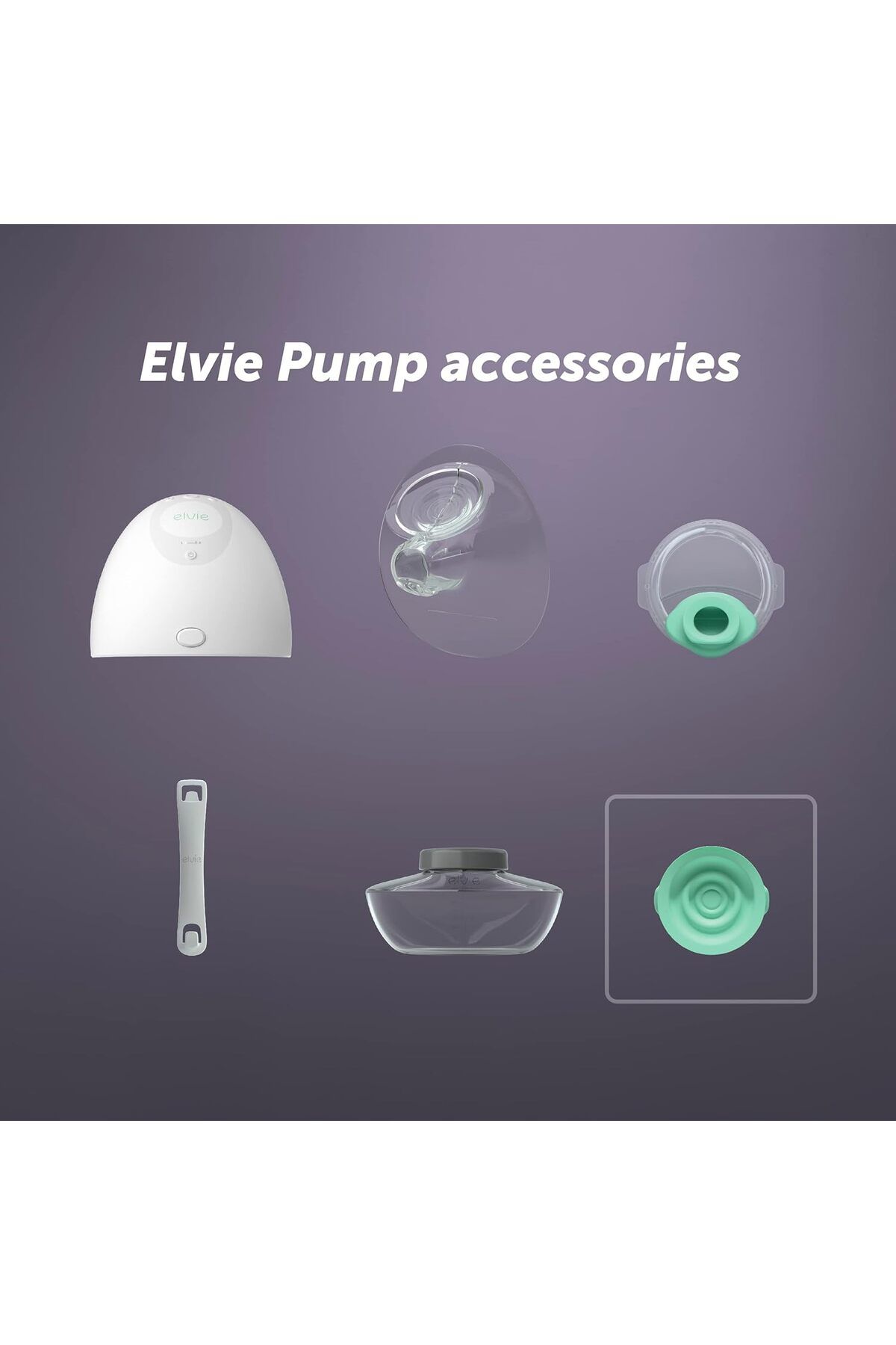 Elvie-Pump Seals for Electric Pump | 2 Units Included 3