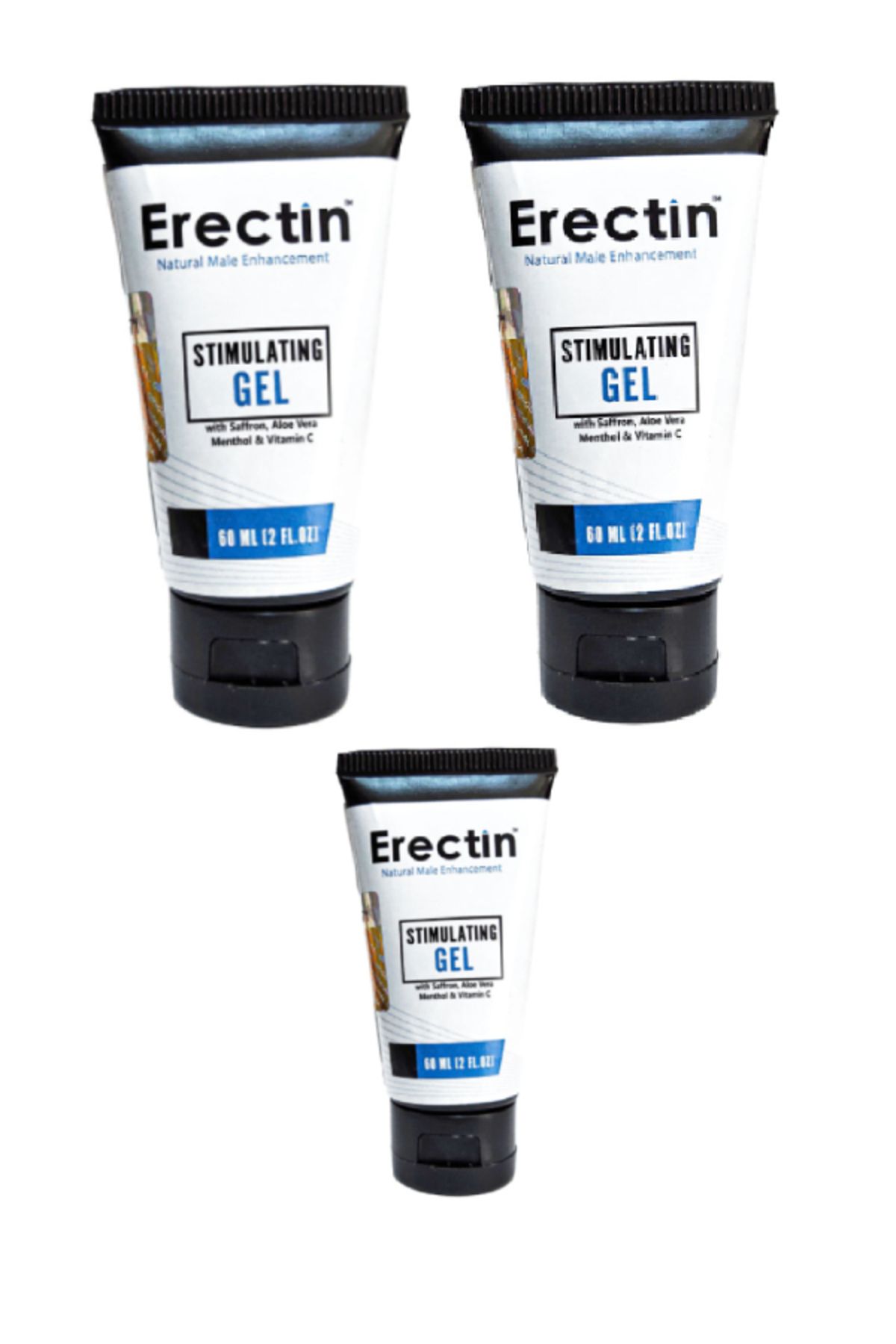 Erectin Max Natural Erkekler için Bakım Kremi 60 ml X 3 adet