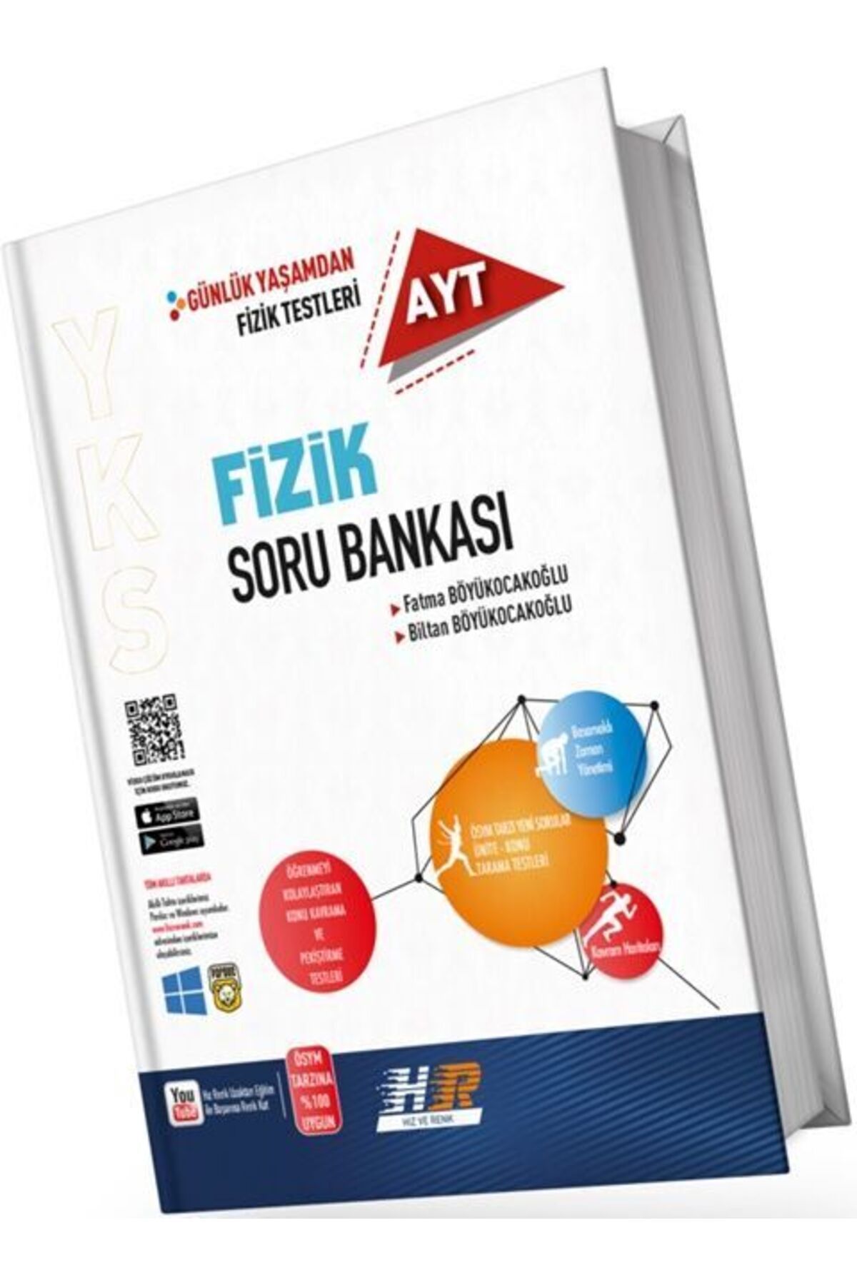 Hız ve Renk Yayınları Hız ve Renk AYT Fizik Soru Bankası