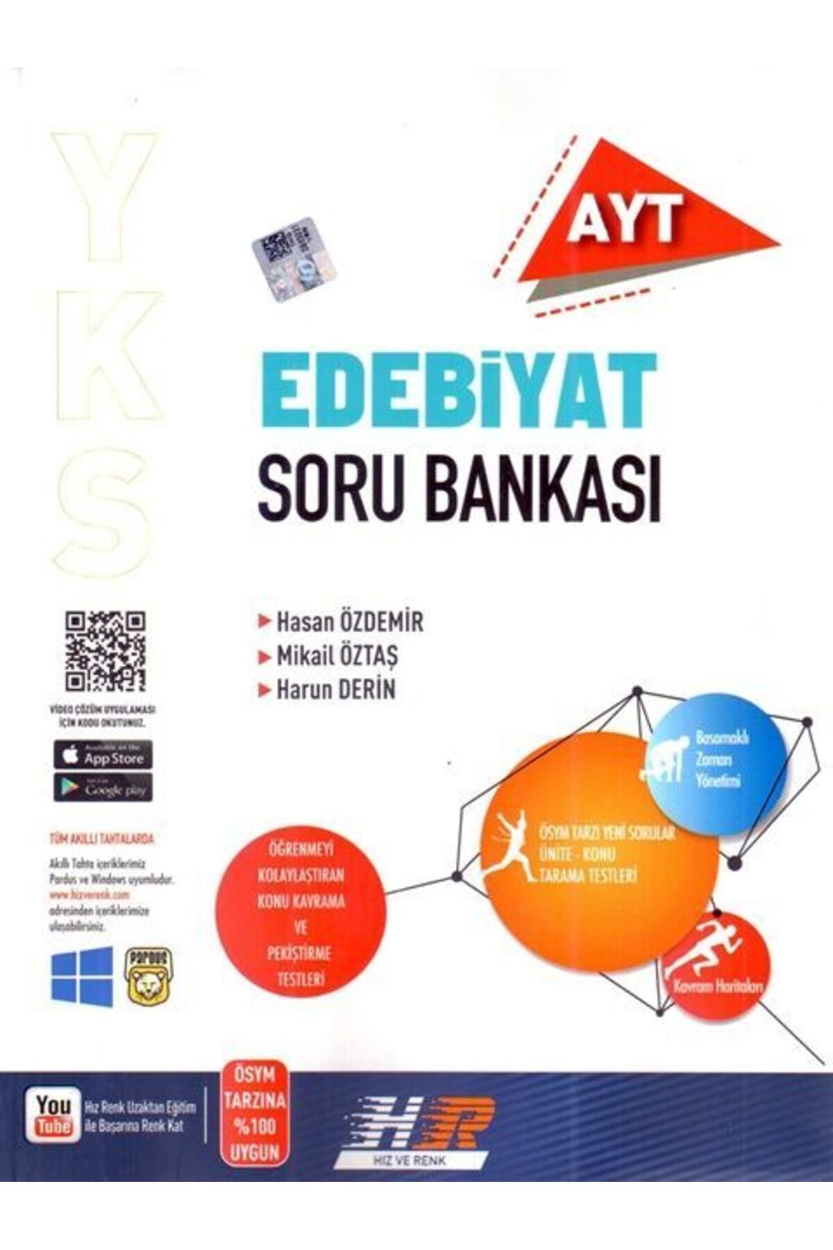 Hız ve Renk Yayınları Hız ve Renk AYT Edebiyat Soru Bankası