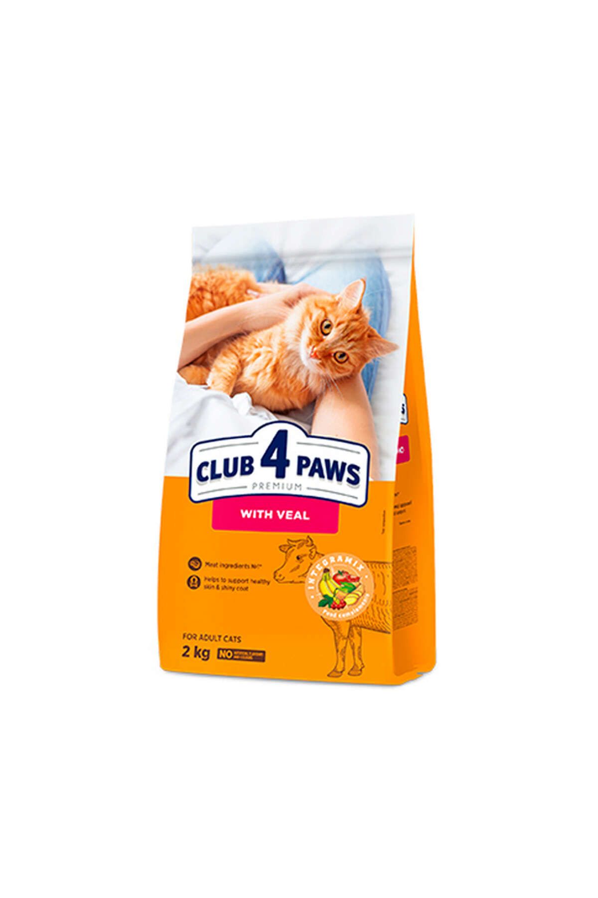 Club4Paws Pre. Dana Etli Yetişkin Kedi Maması 2Kg 639140