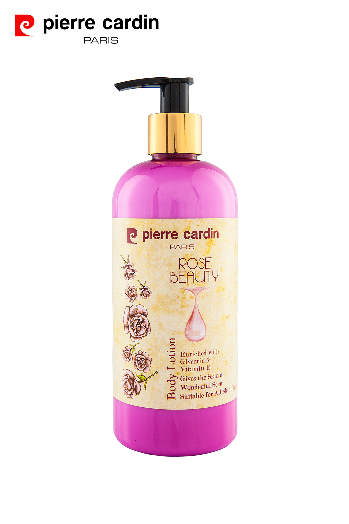 Pierre Cardin Body Lotion 400 ML - Rose Beauty Vücut Losyonu — 8680570257510