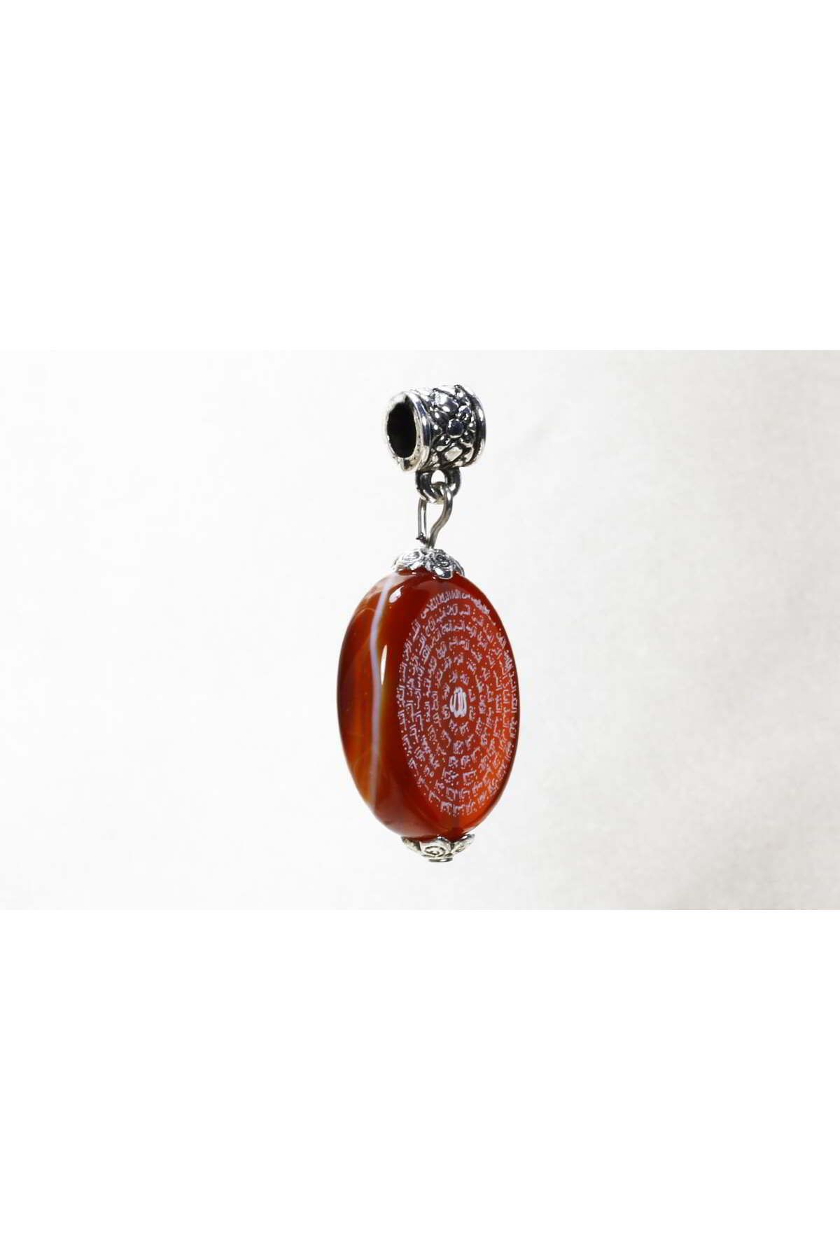 ILGIN DOĞAL TAŞ TAKI-Esma-Ül Hüsna Agate Stone Necklace / 99 Names of Allah Necklace 3