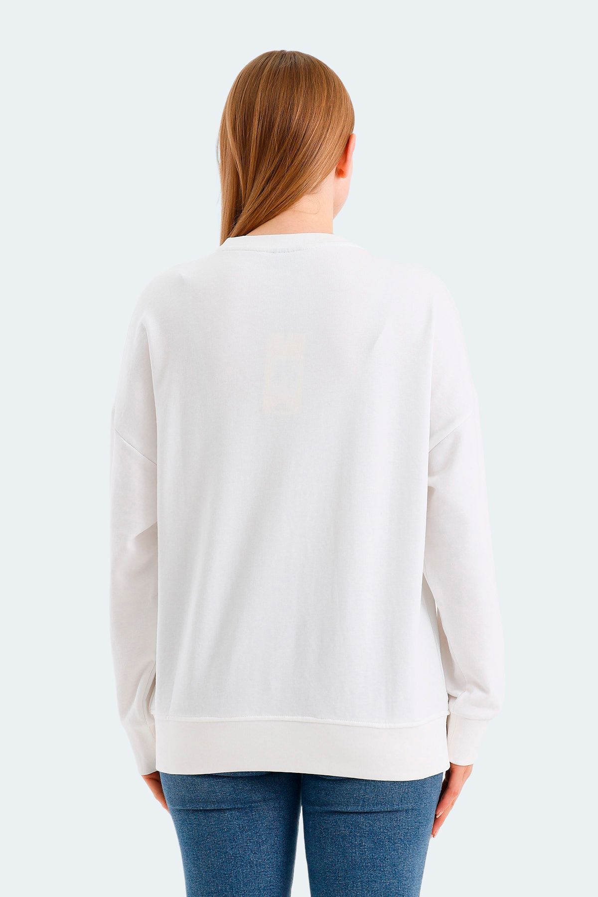 Slazenger-Virtue White Women's Sweatshirt 2