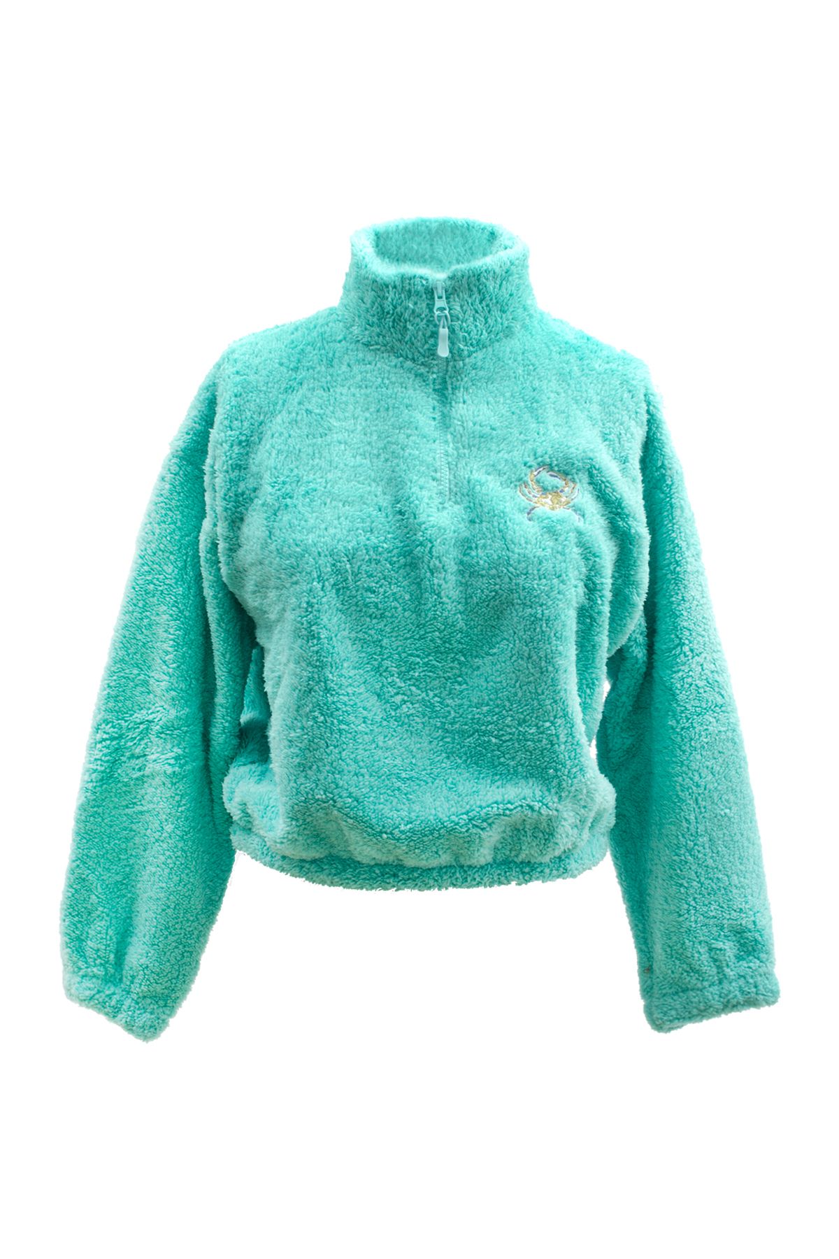 ANEMOSS-Crab Womens Fleece Jacket 1