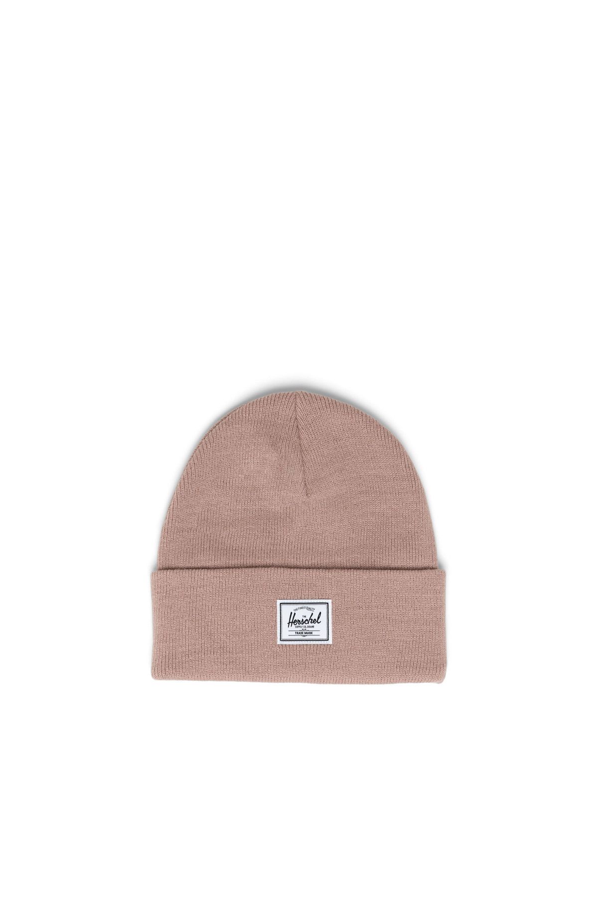 Herschel Supply Co.-Elmer Rib Knitted Pink Beret 1