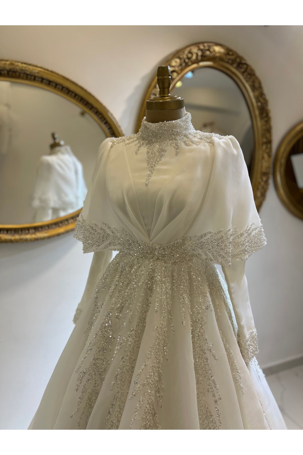 robes de mariée hijab robes de mariée cape karolin