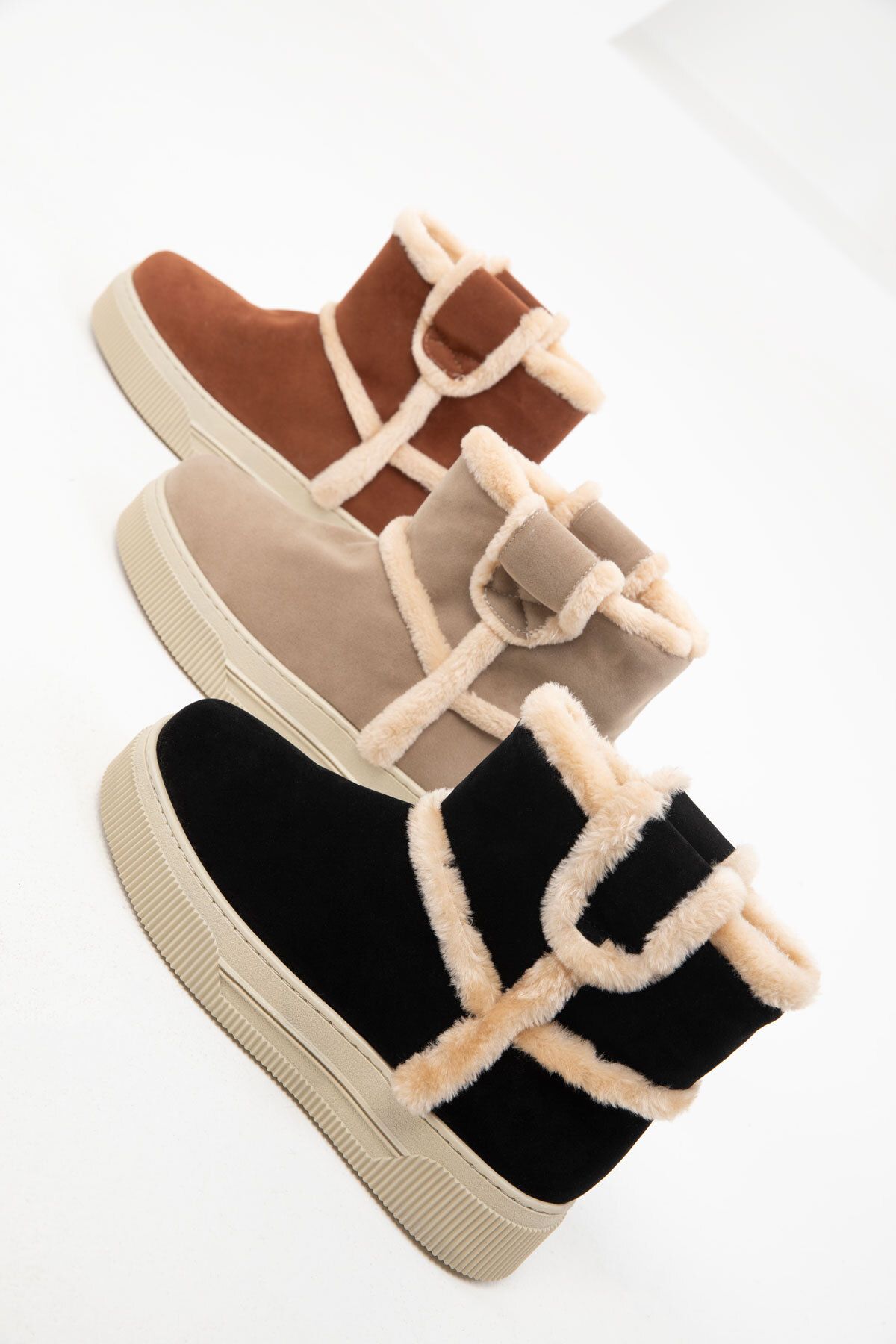 SOHO-Γυναικείες μπότες Mink Suede - 20011 Model Bootie 4