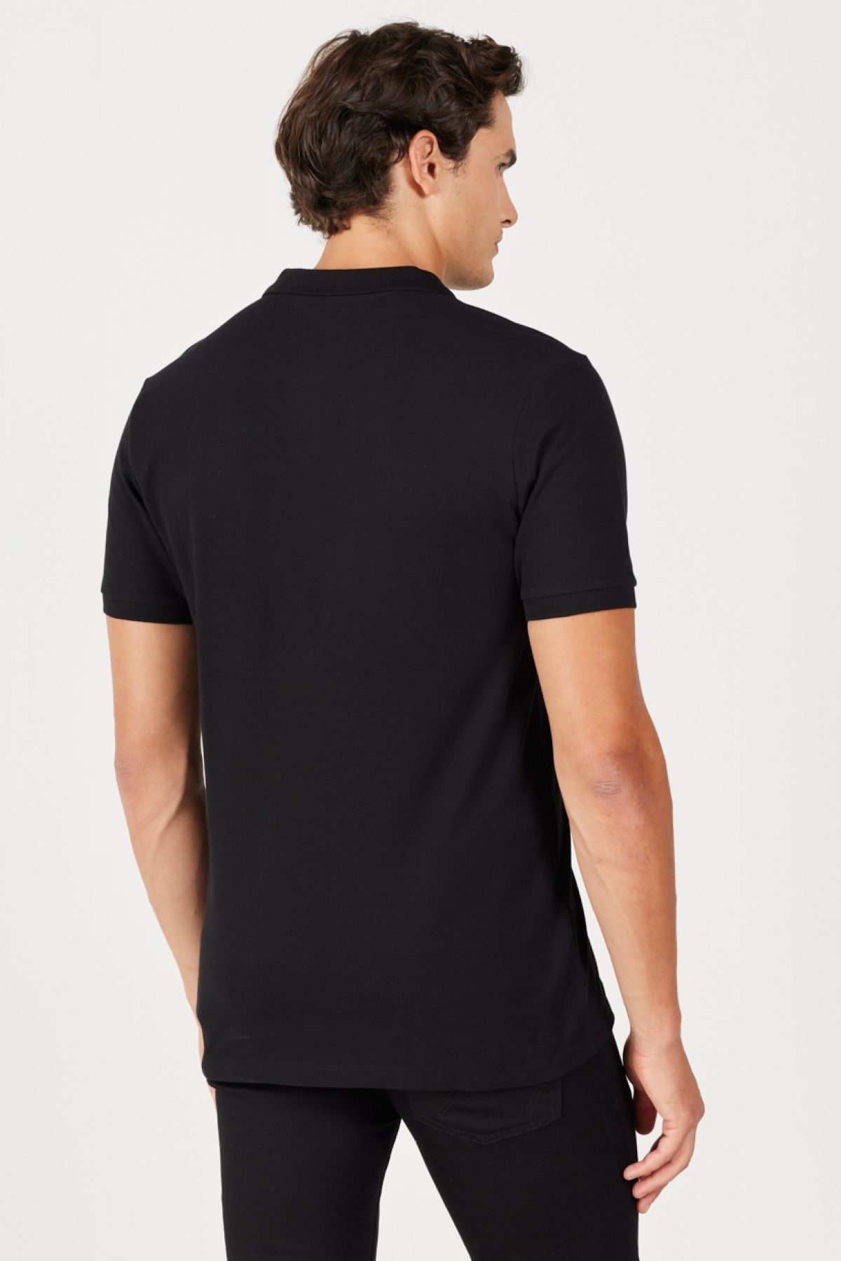 Lee-Tricou 100% bumbac, cu croială normală, cu gât polo 6