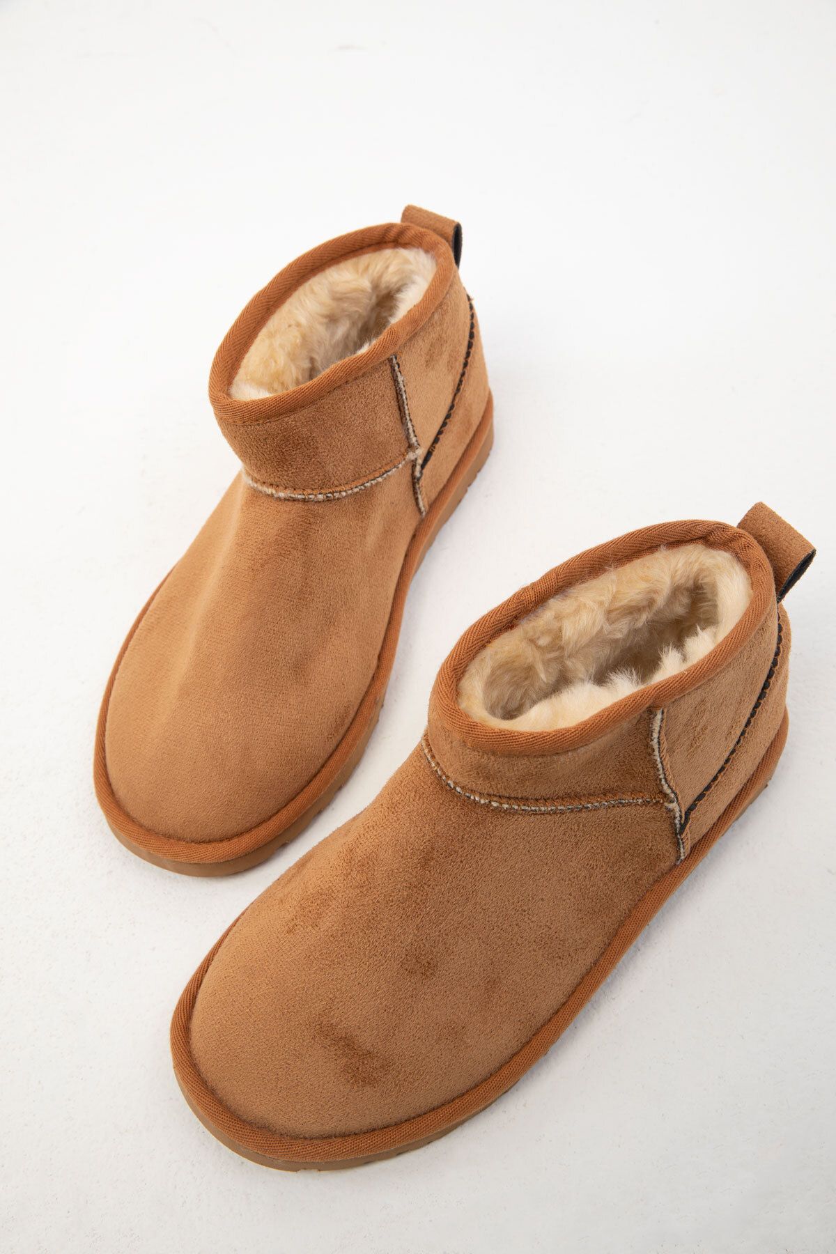 SOHO-Tan Suede Γυναικείες Μπότες - 20024 Model Bootie 2