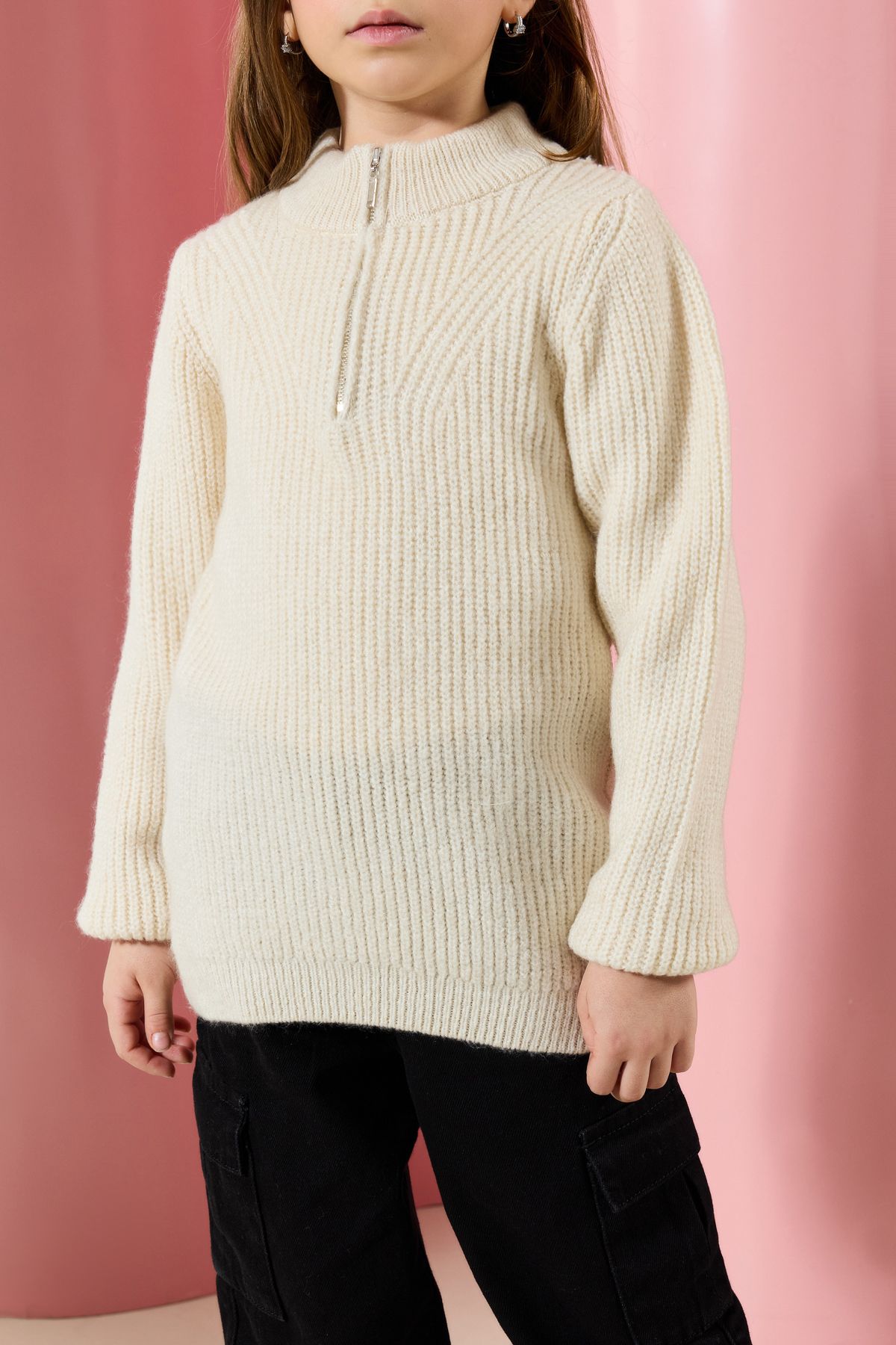 TRENDYOLKIDS-Sweater - Beige - Regular fit 3