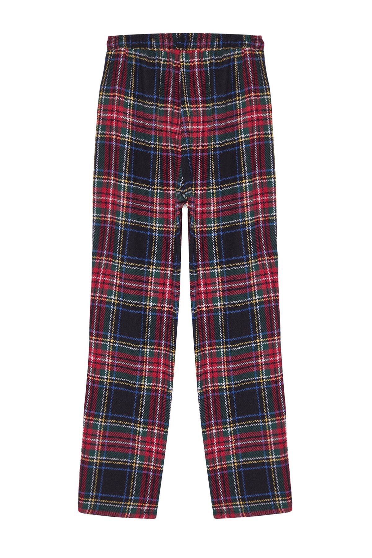 Trendyol Collection-Unisex tkané spodky pyžama – vícebarevné a potištěné Thmaw21Pj0023 6