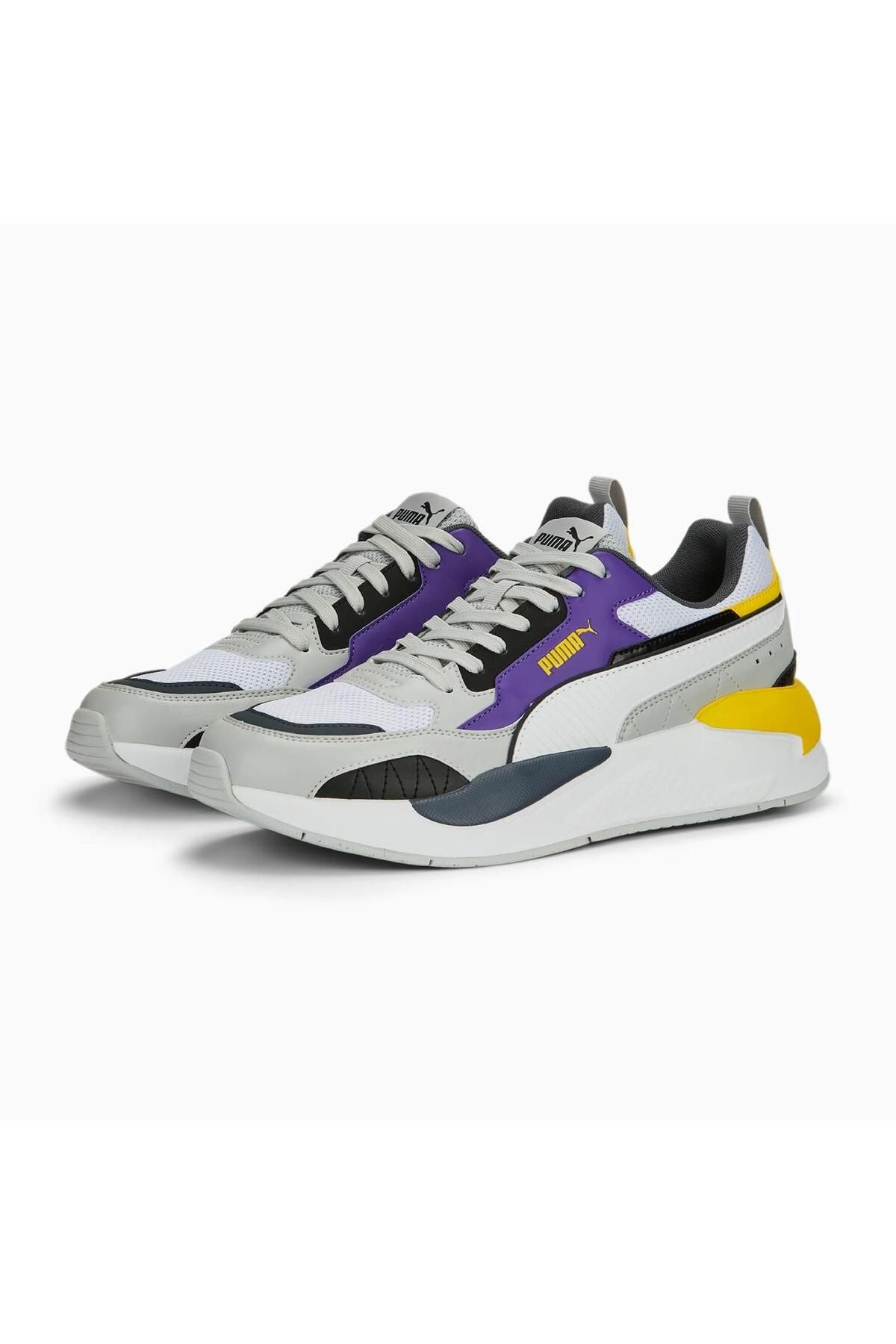 Puma X-Ray 2 Square Beyaz-Gri Kadın Sneaker