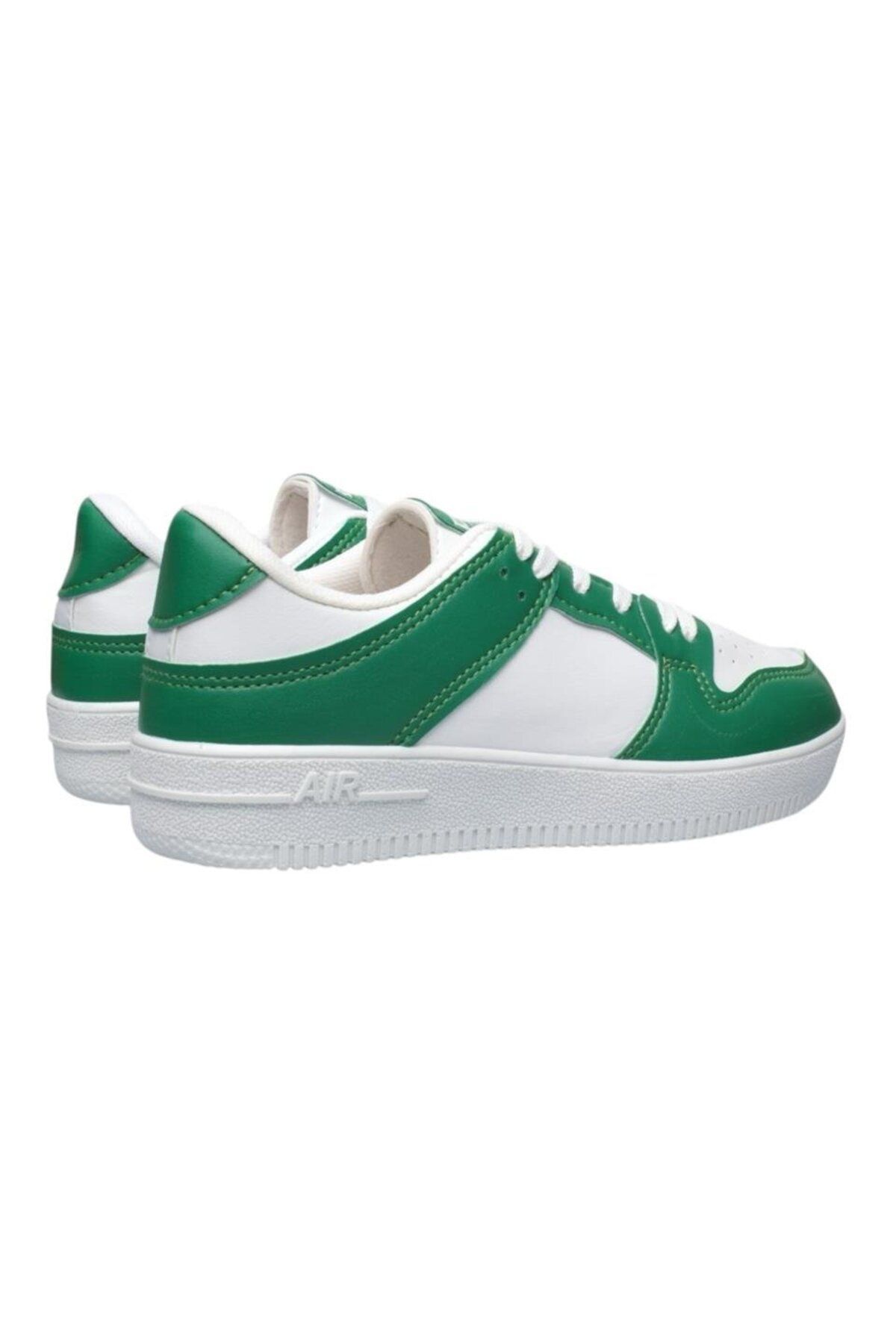 Liger-Unisex Sports Sneaker Shoes White - Green 5