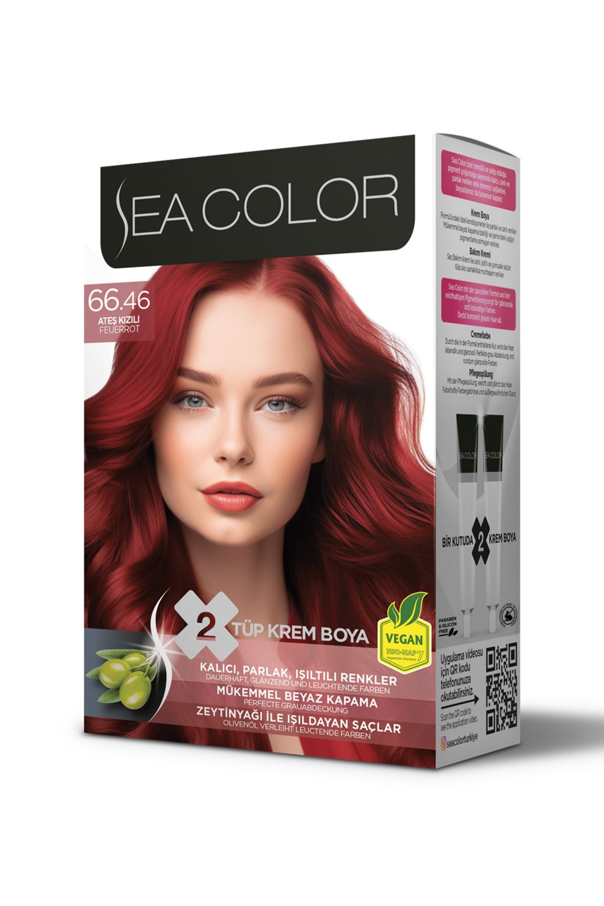 Sea Color 66.46 Ateş Kızılı Set Boya