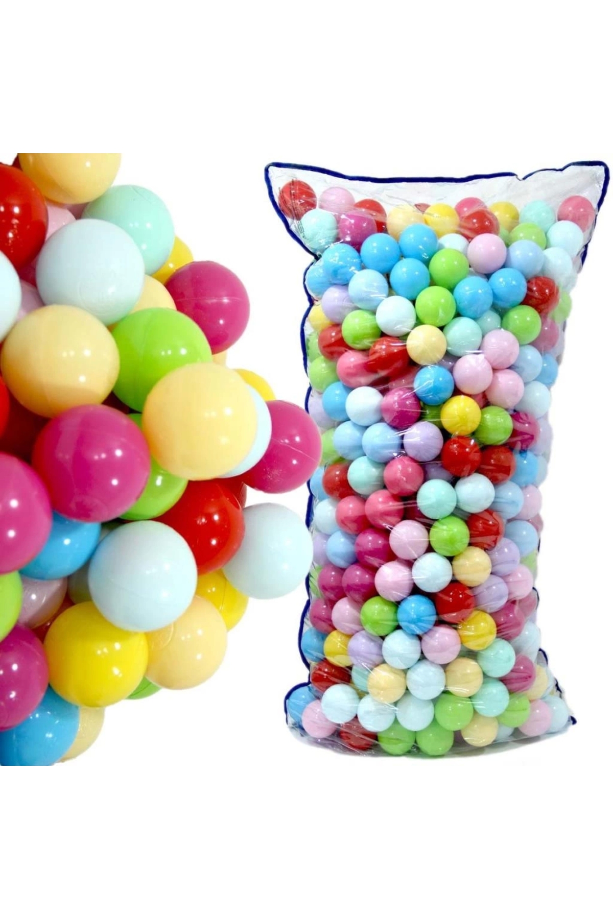 PİLSAN Nessiworld 6 Cm 500'lü Oyun Havuzu Topları fotoğrafı 2 (önizleme)