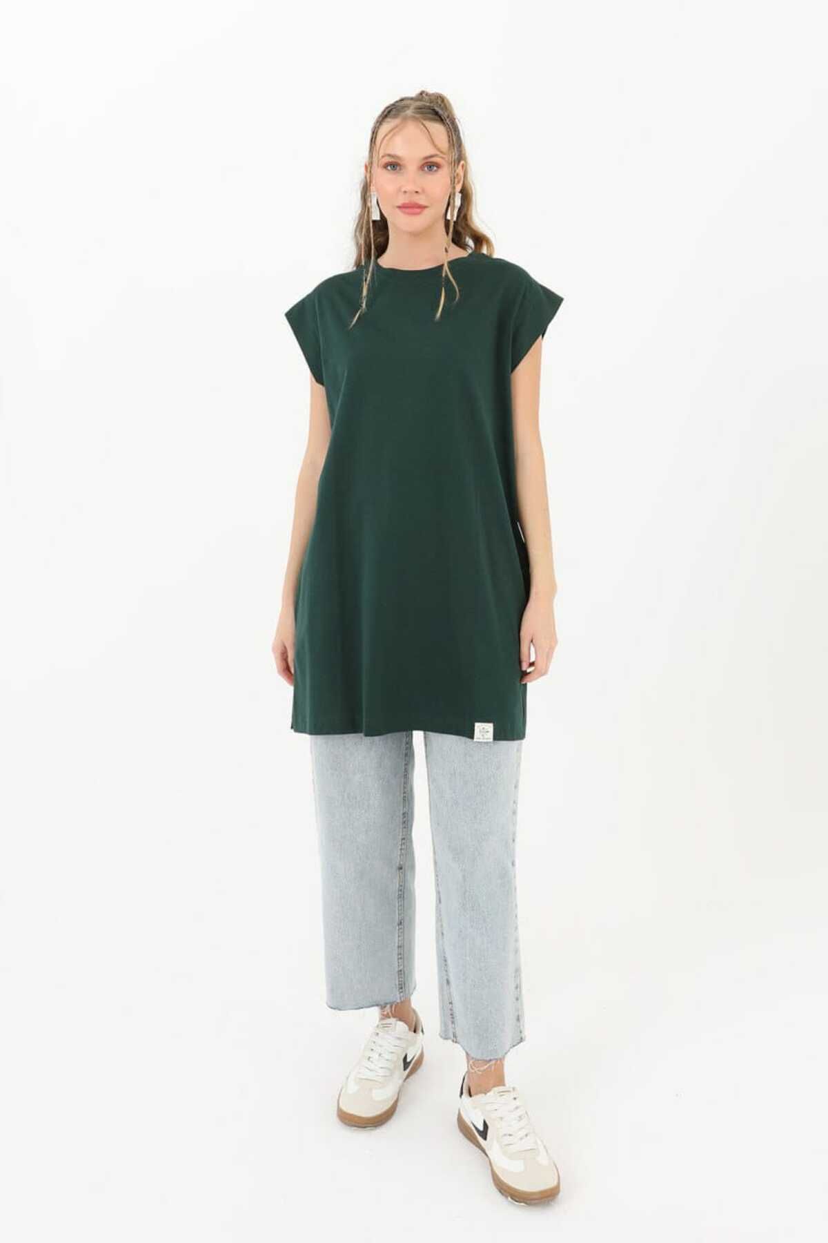 Soul Lenjerie De Corp Din Bumbac Organic Cu Mâneci Zero 30725 Femeie - L/XL