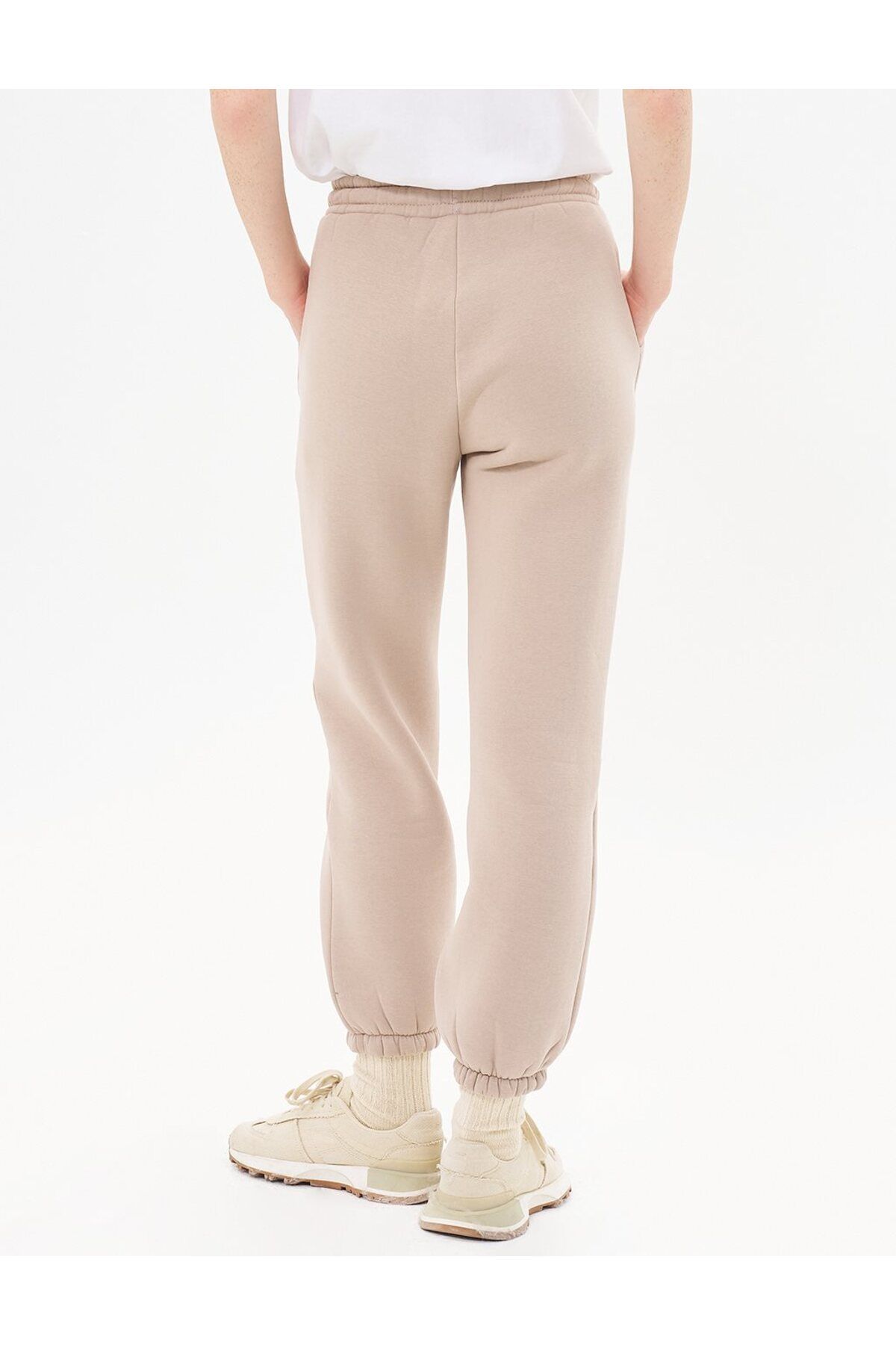 Kayra-Stone Color Jogger Pants - 3 Thread 6