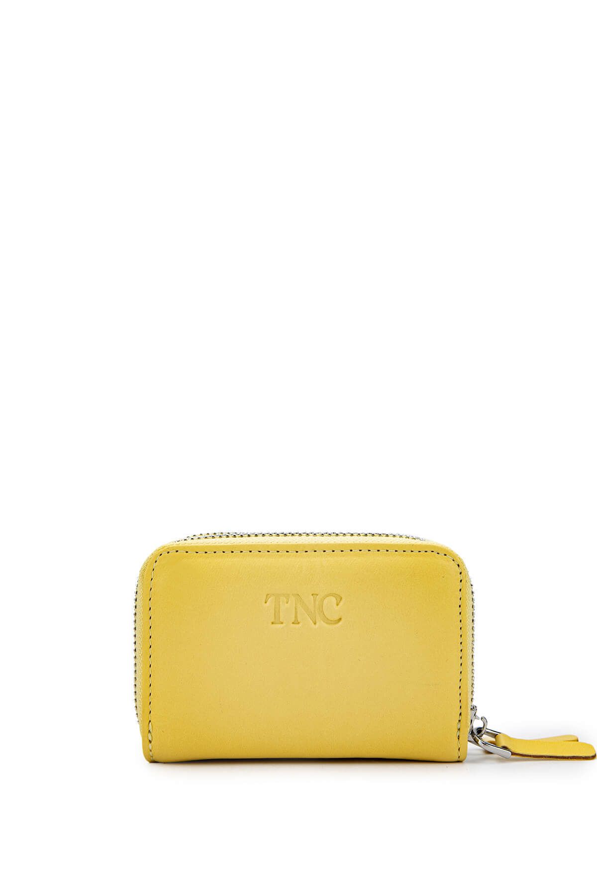 Tamer Tanca-Unisex Genuine Leather Yellow Wallet Wallet 1