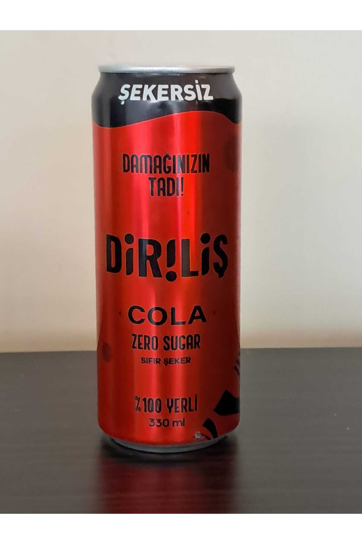 DİRİLİŞ Kola Şekersi?z 330 Ml 24 Adet