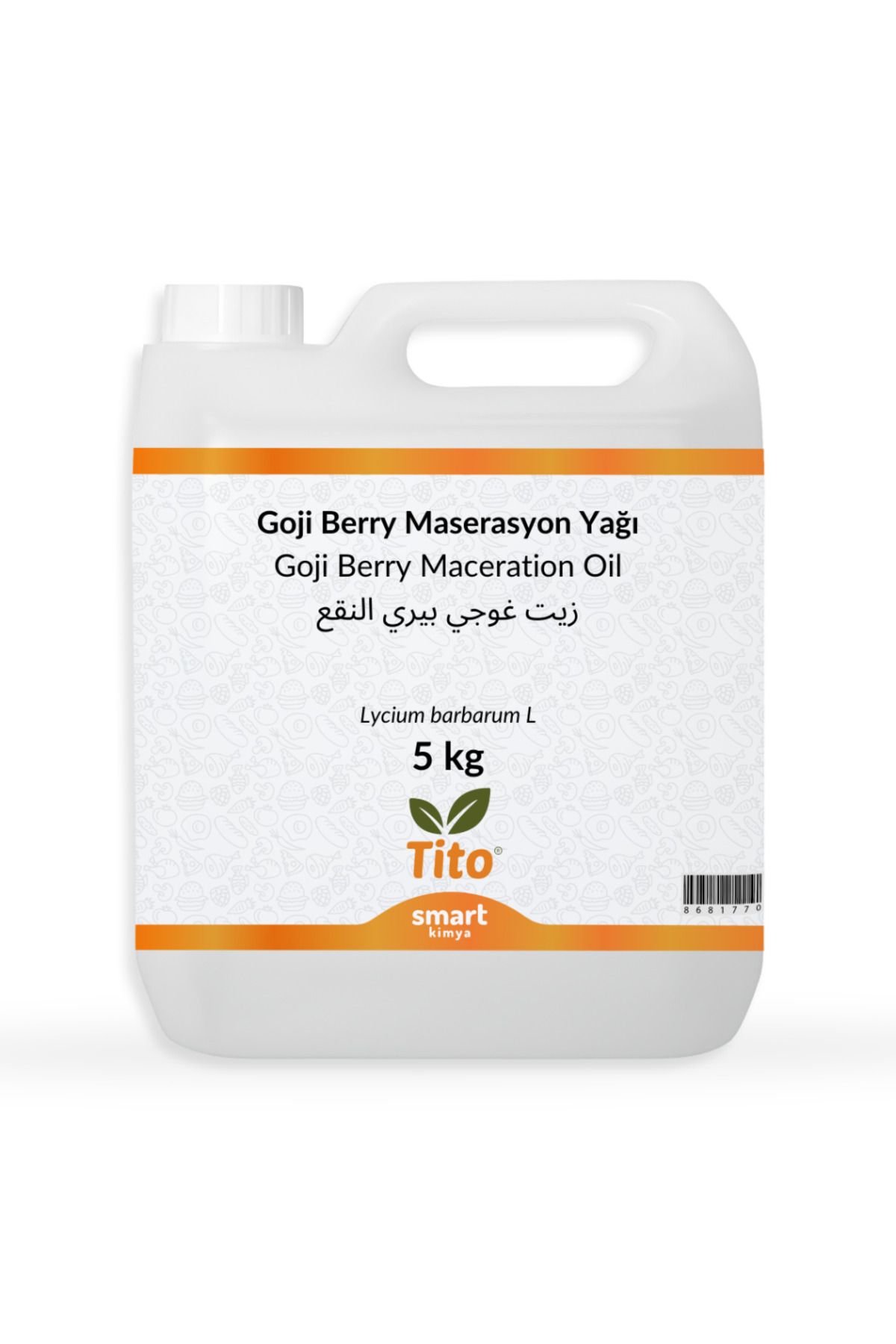 tito Goji Berry Maserasyon Yağı Lycium barbarum L 5 kg