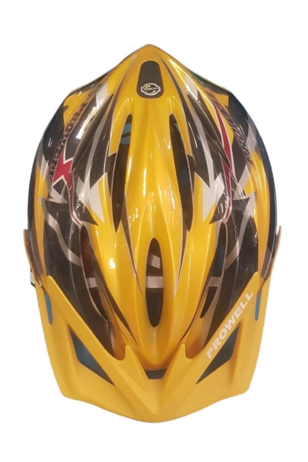 Prowell PROWEL BİSİKLET KASK F 38R SİYAH SARI