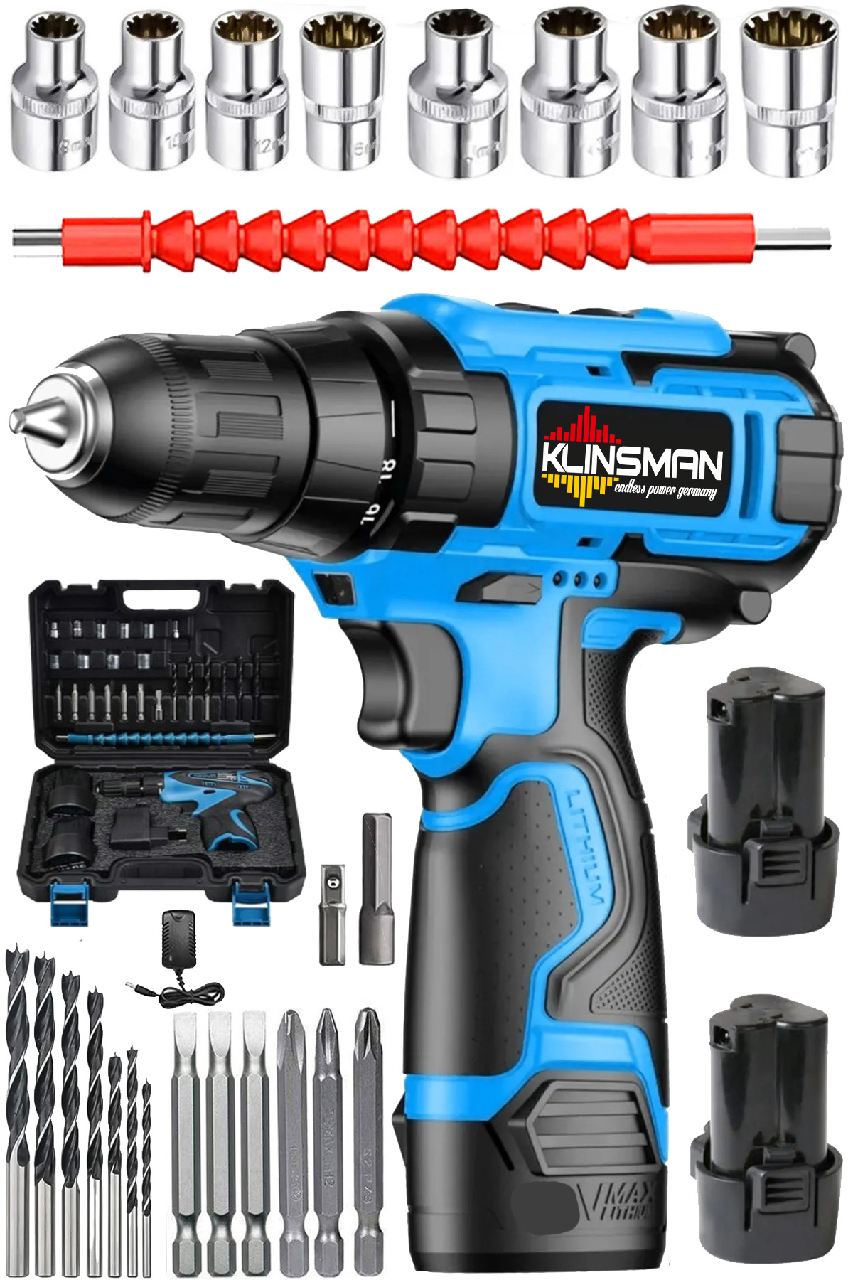 KLINSMANN Germany Maxway 328grs Çelik Şanzuman Bakır Sargılı Çift Akülü ...