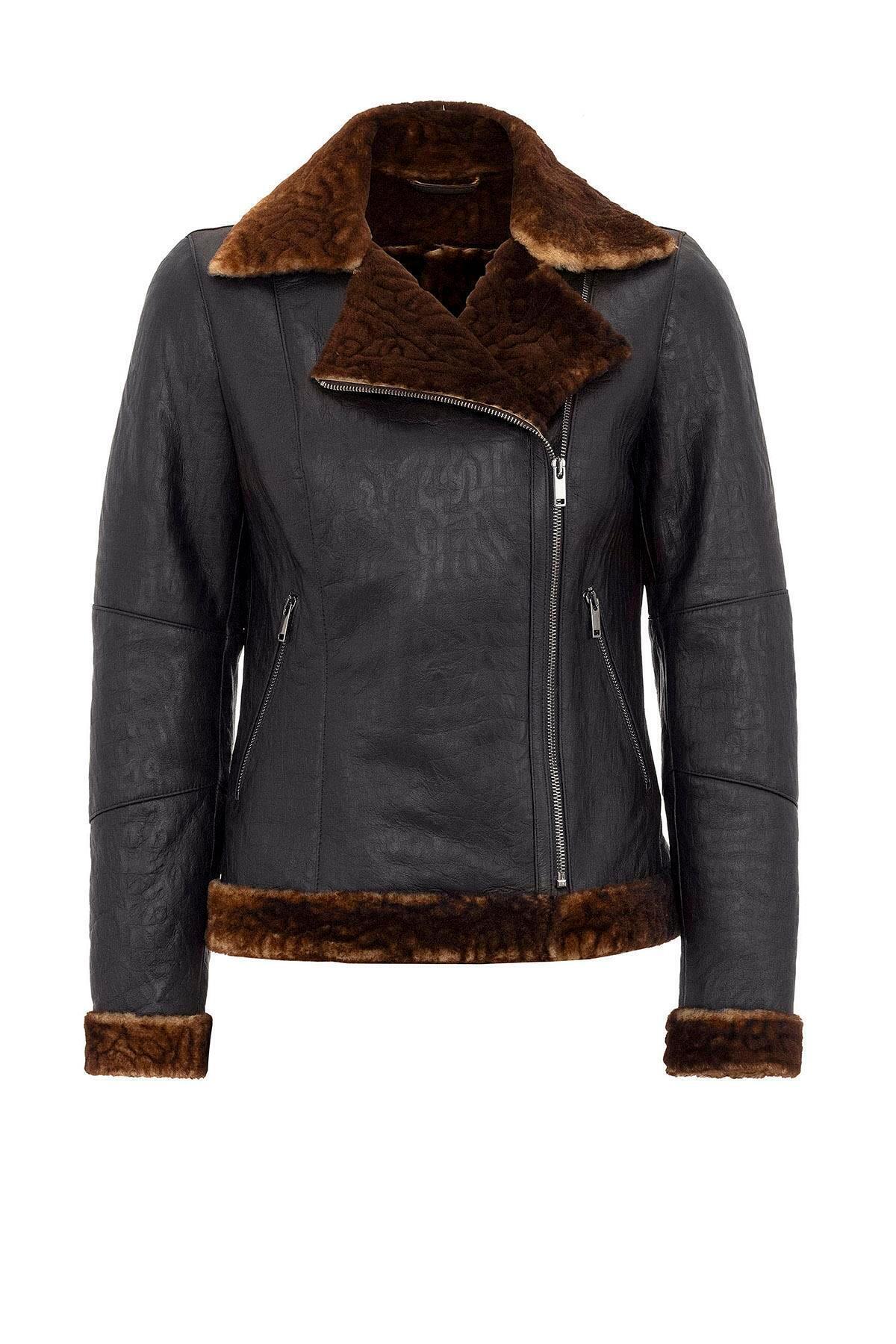 iKiGAi the city-braune Lederjacke 7