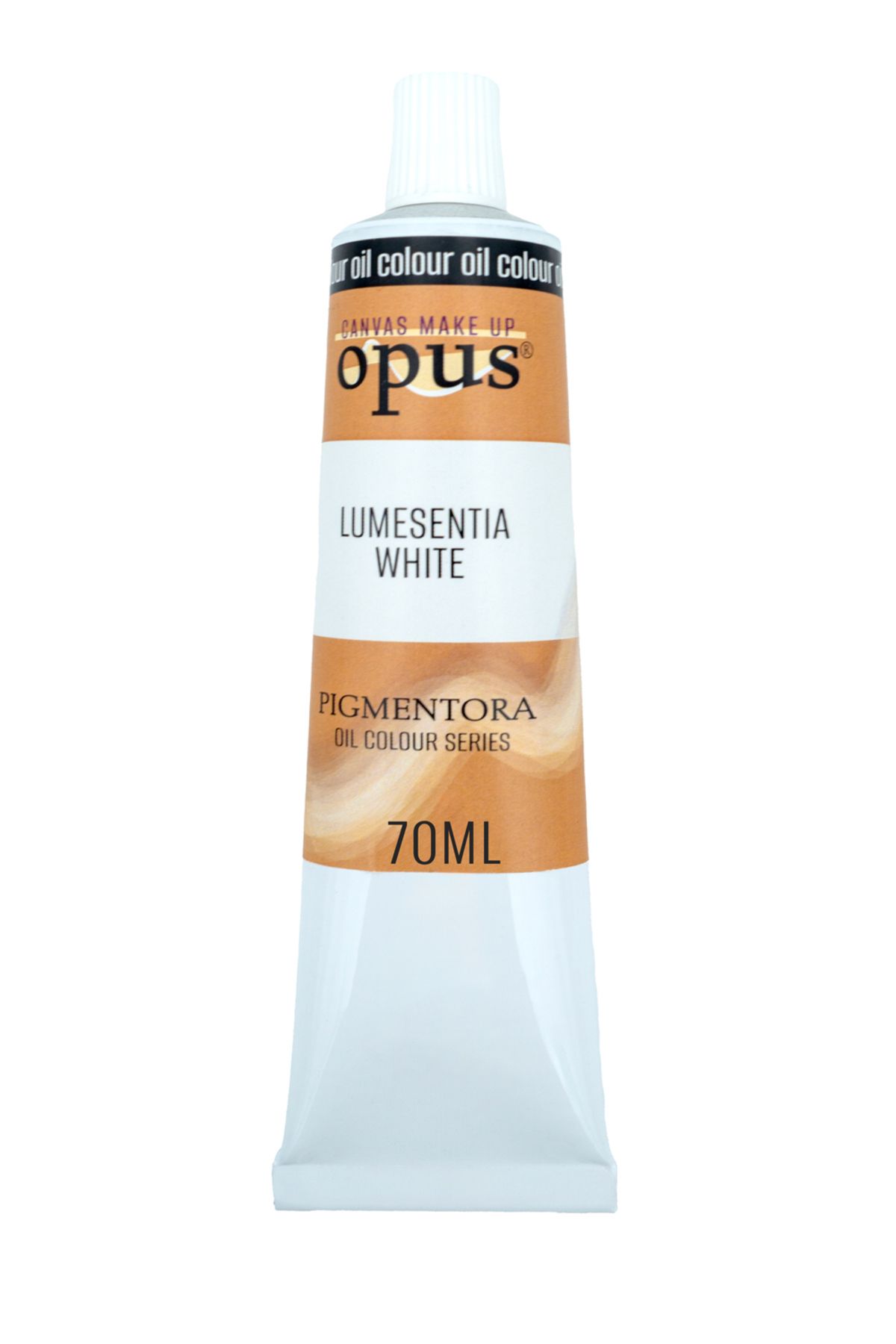 OPUS Yerli Yağlı Boya 70ml Opak Işık Beyazı Lumesentia White Pigmentora Oil Colour Serie