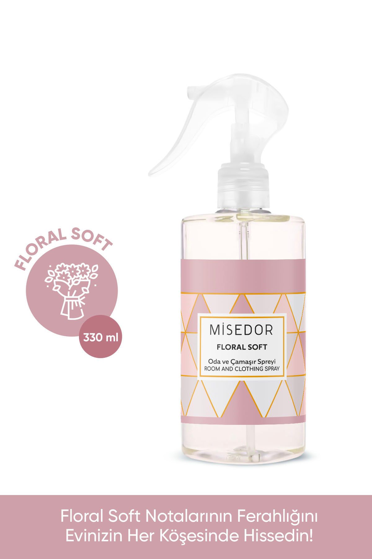 Floral Soft Pudra Oda Kokusu Ve Çamaşır Parfümü 330 ml