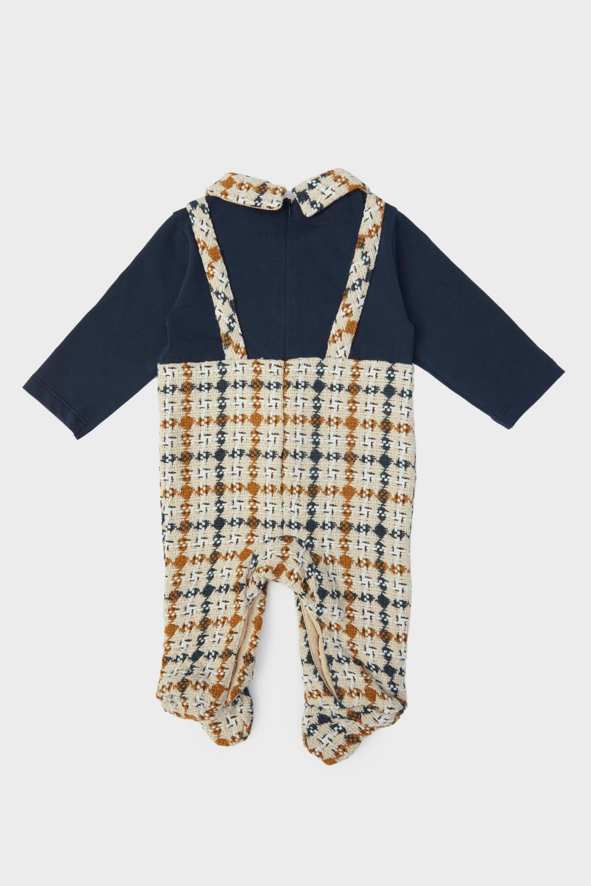 Layette Bg Store Erkek Bebek Desenli Tulum 23fw0lt8803 fotoğrafı 2 (önizleme)