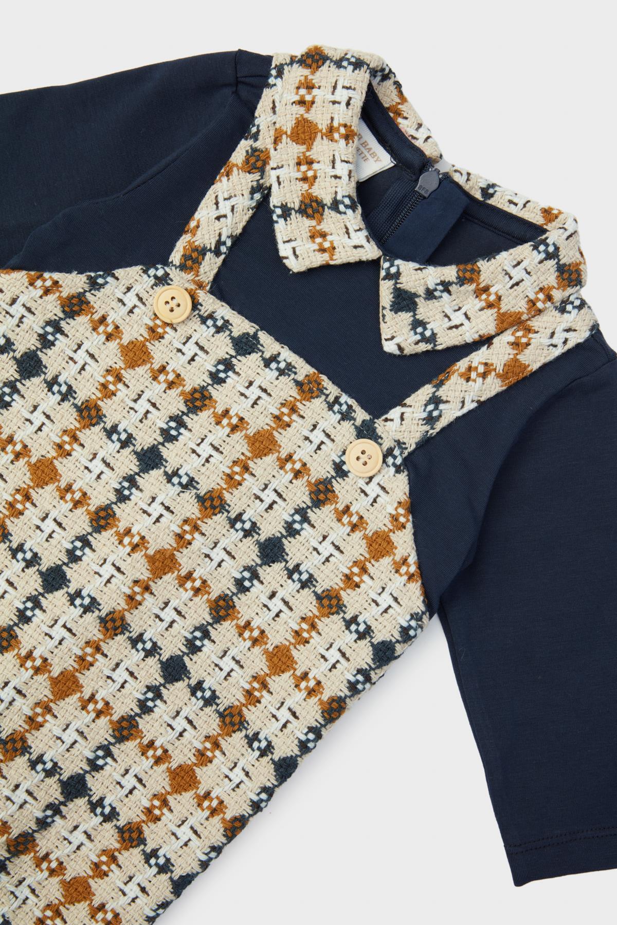 Layette Bg Store Erkek Bebek Desenli Tulum 23fw0lt8803 fotoğrafı 3 (önizleme)