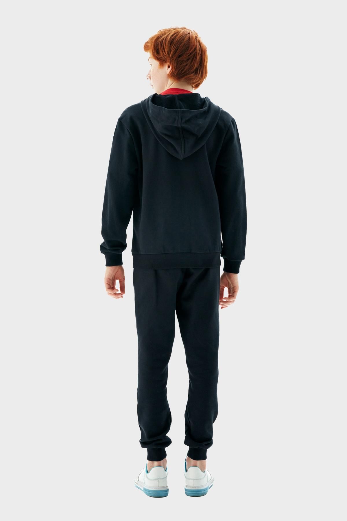 Nebbati-Bg Store Boy's Black Tracksuit 23Pfwnb3406 4