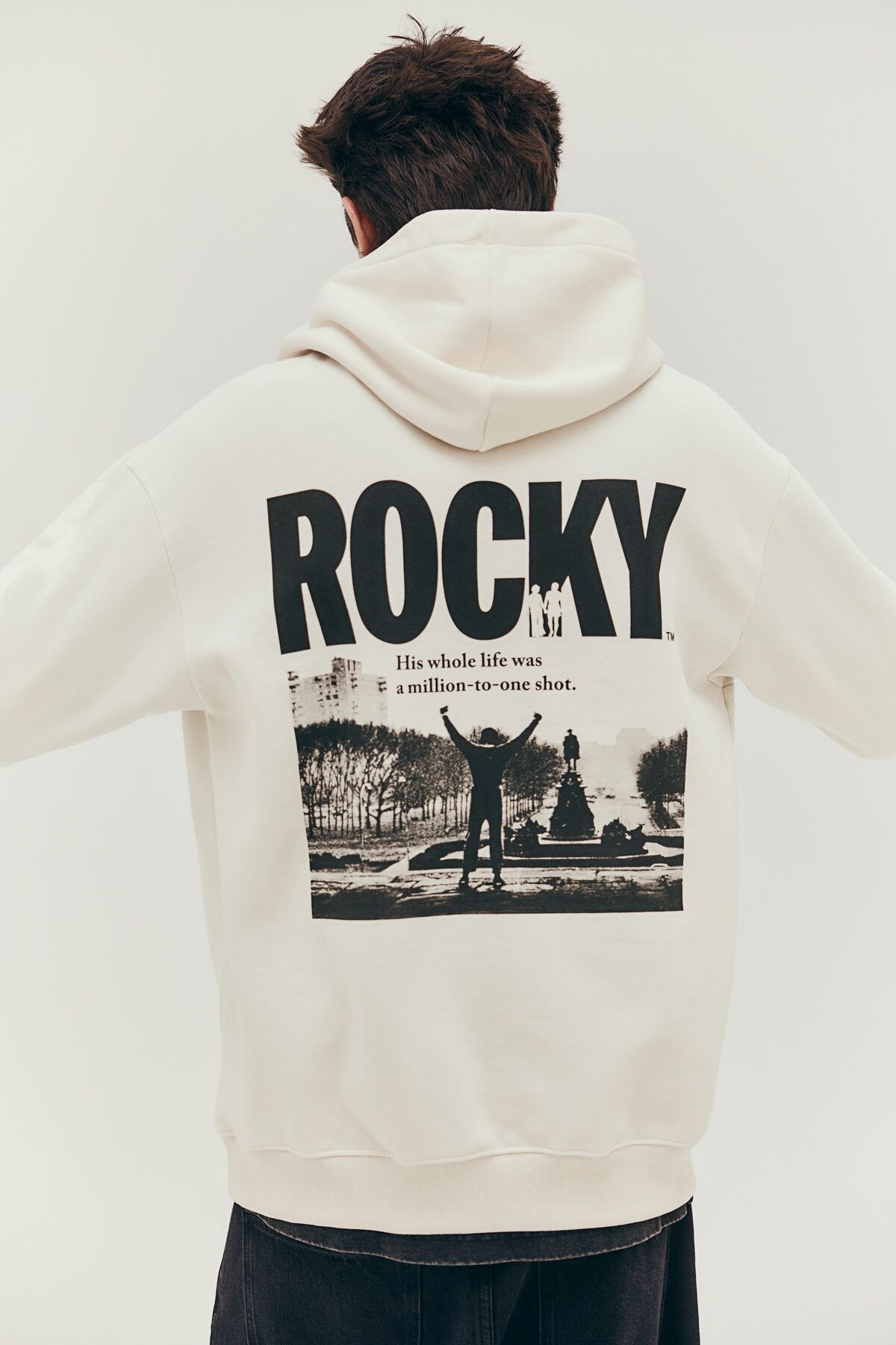 سویشرت نود مردانه بالا اورجینال H M H&M