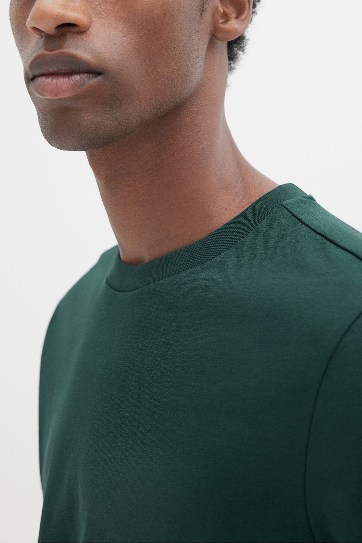 تی شرت سبز مردانه کوزه های مناسب ® اورجینال H M H&M