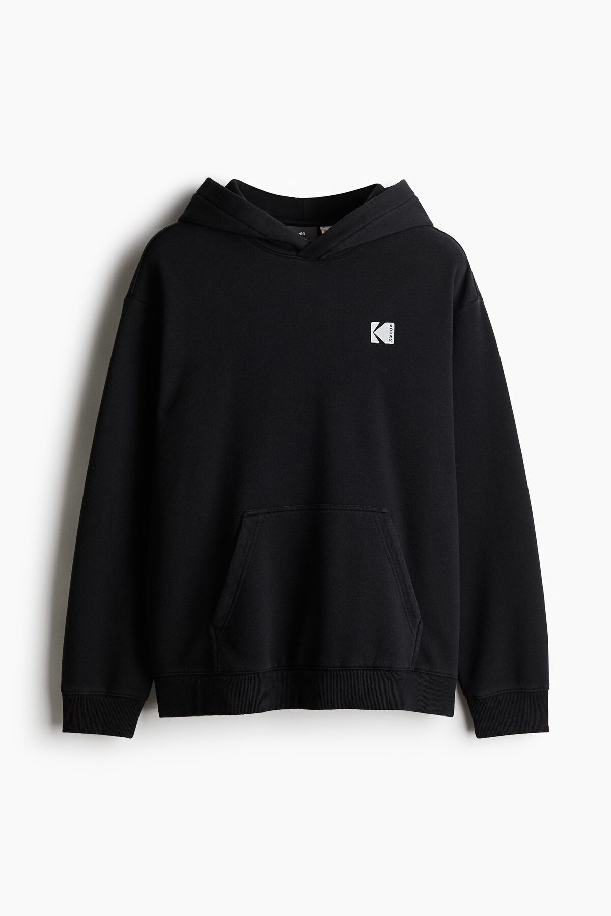 سویشرت مشکی مردانه بالا اورجینال H M H&M