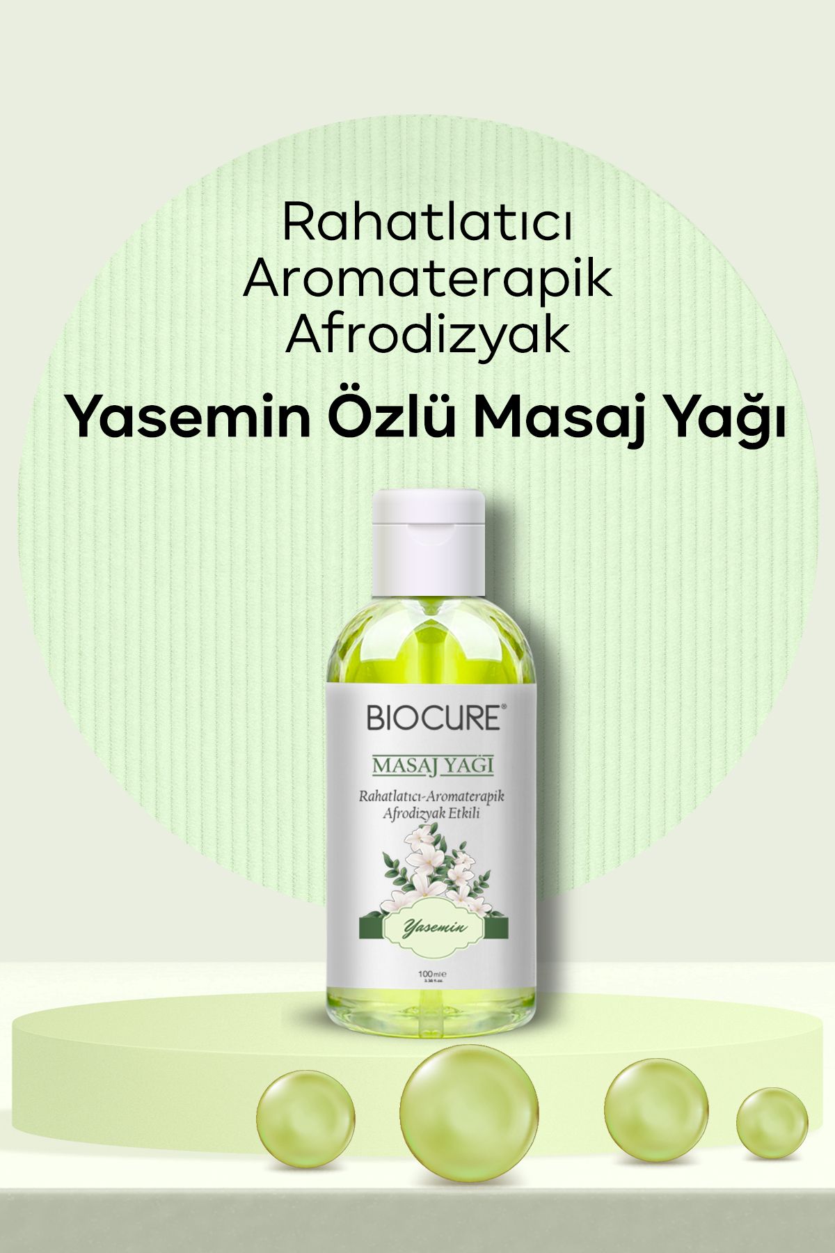 Biocure Rahatlatıcı-aromaterapik Afrodizyak Etkili Masaj Yağı Ve Vücut Bakım Yağı / Yasemin Özlü