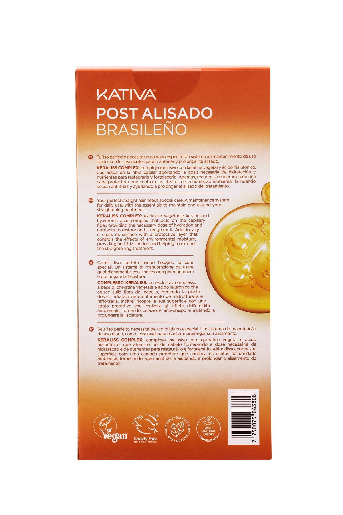 Saç Düzleştirme Etkili Şampuan Ve Saç Kremi 2'li Set — IT.KV.0012 — تصویر 2 از 5