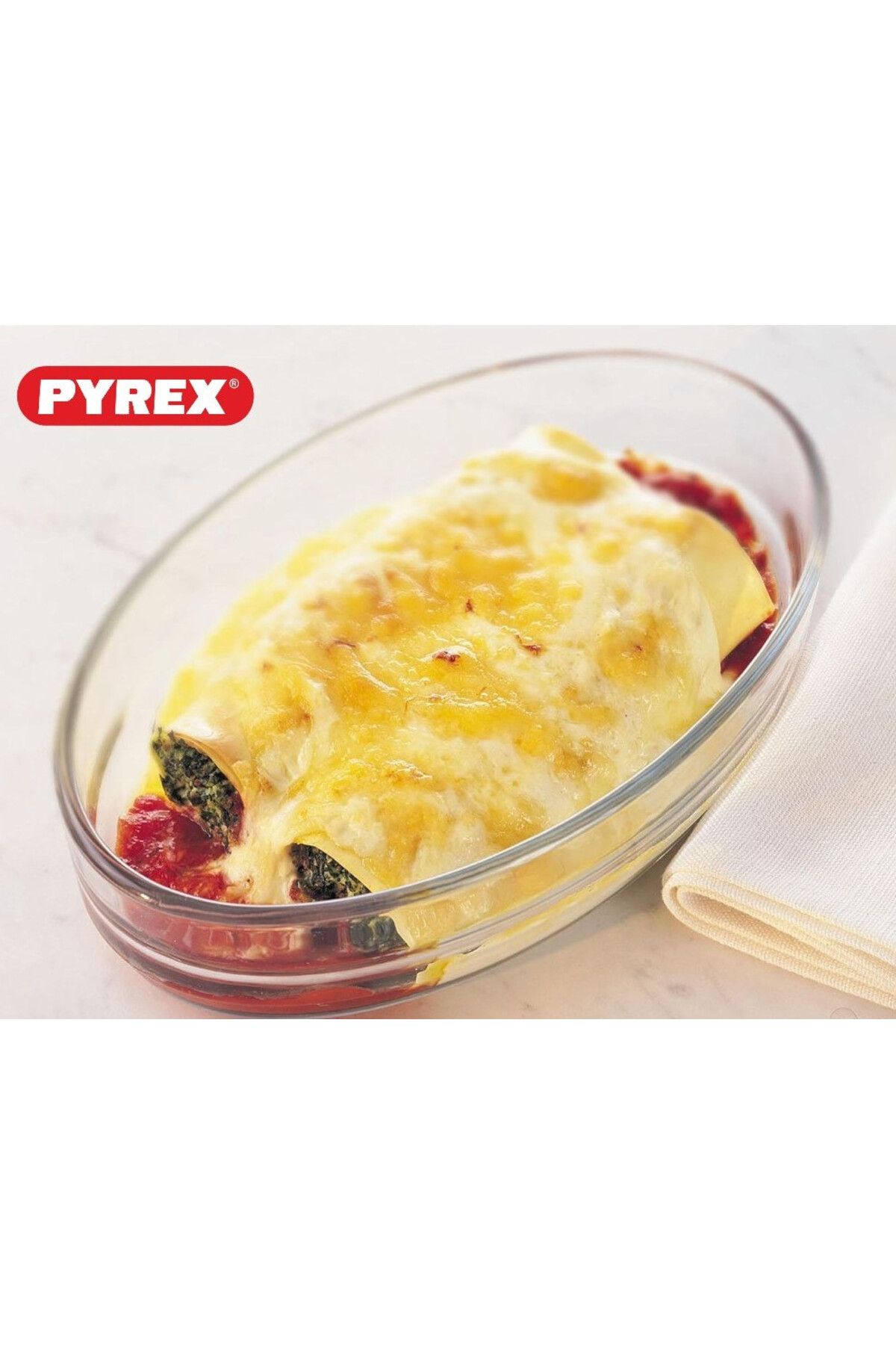 Pyrex-Essentials Multipurpose Oval Roaster 3L – Durable & Versatile Cooking Solution 4