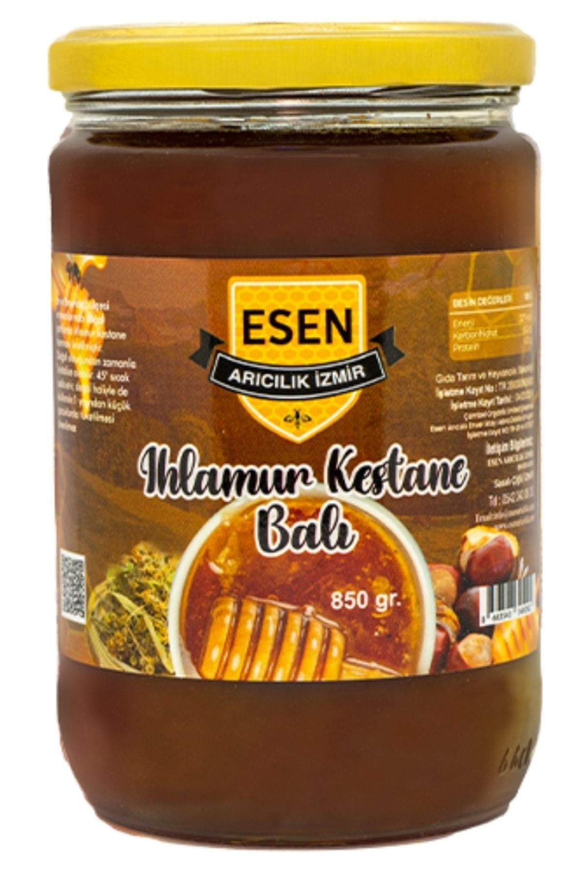 Esen Arıcılık Ihlamur Kestane Balı 850 Gr.