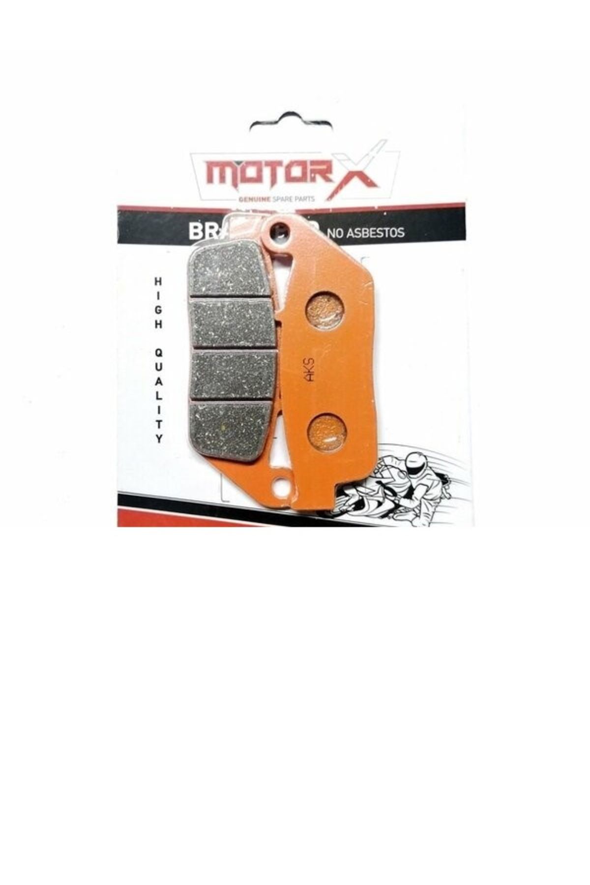 MOTORX Ön Disk Balata X-Max 250 / Xciting 250 (Turuncu)