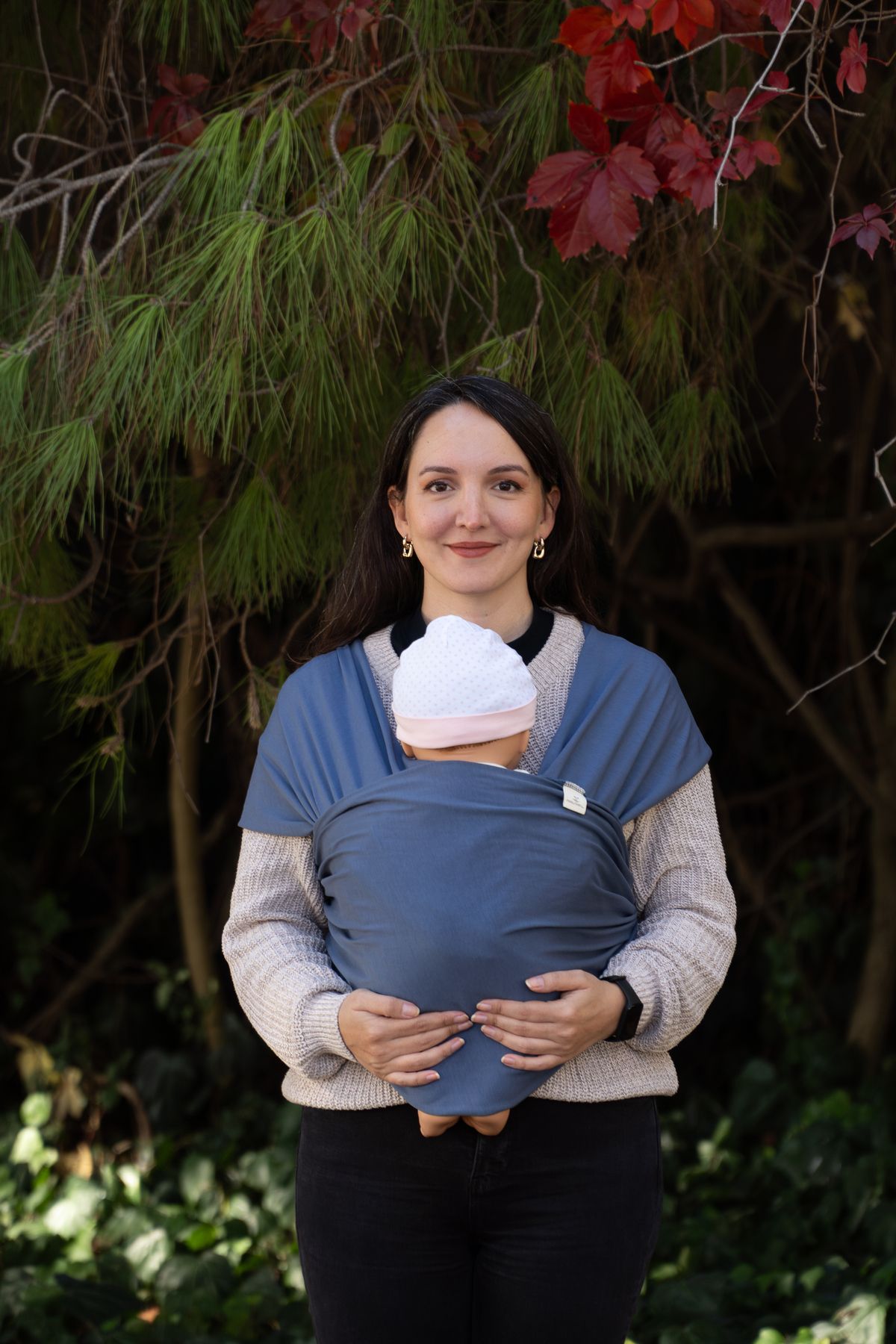 Bebek Baby Sling - %100 Pamuk - Baby Wrap - Bebek Taşıma Şalı