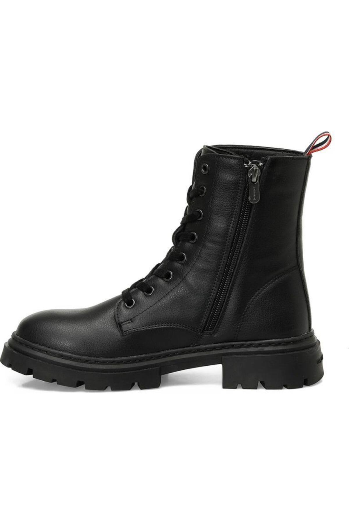 U.S. Polo Assn. U.S.POLO ASSN HALLES 4PR SİYAH COMFORT CASUAL ANATOMİK GÜNLÜK KADIN BOT görsel 2