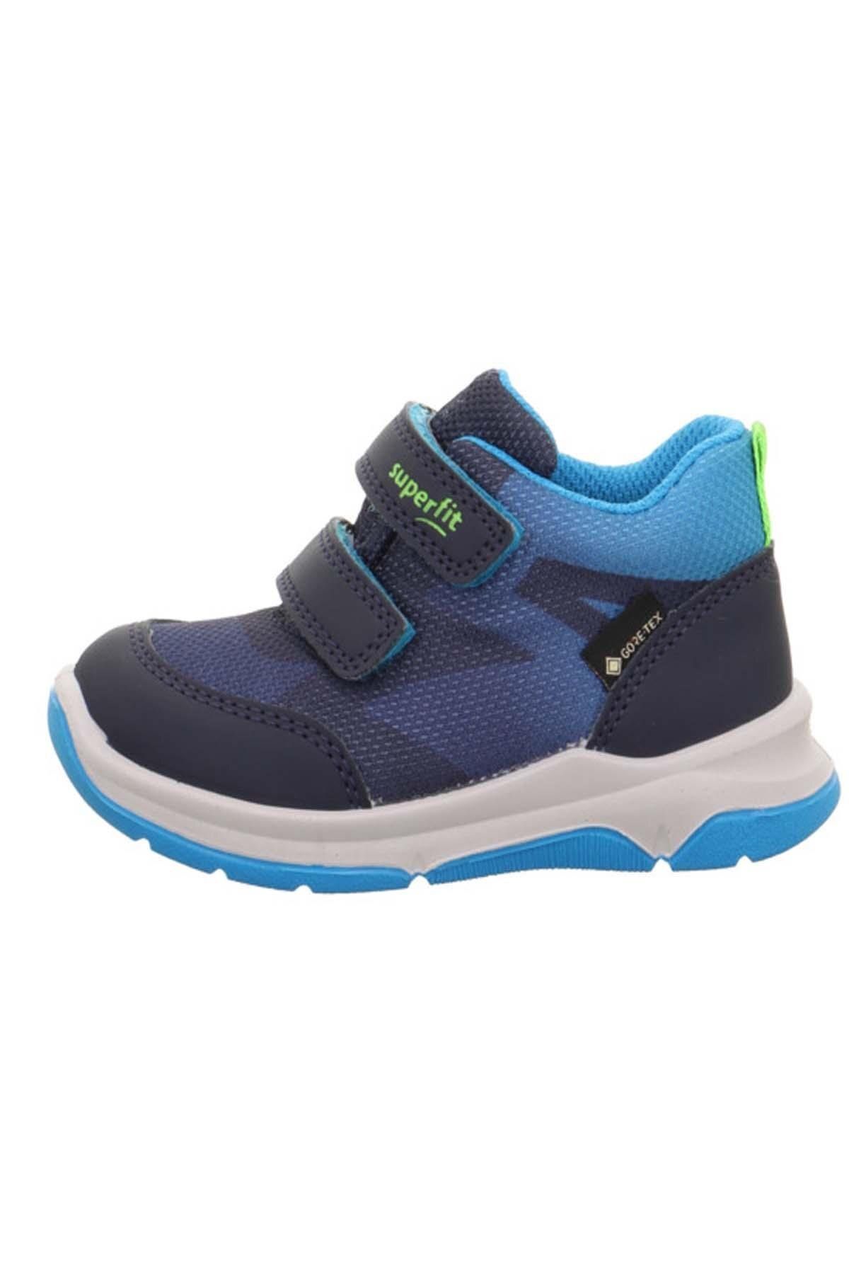 Superfit-Boy's Waterproof Gora-Tex Casual Sneakers - Navy Blue 1