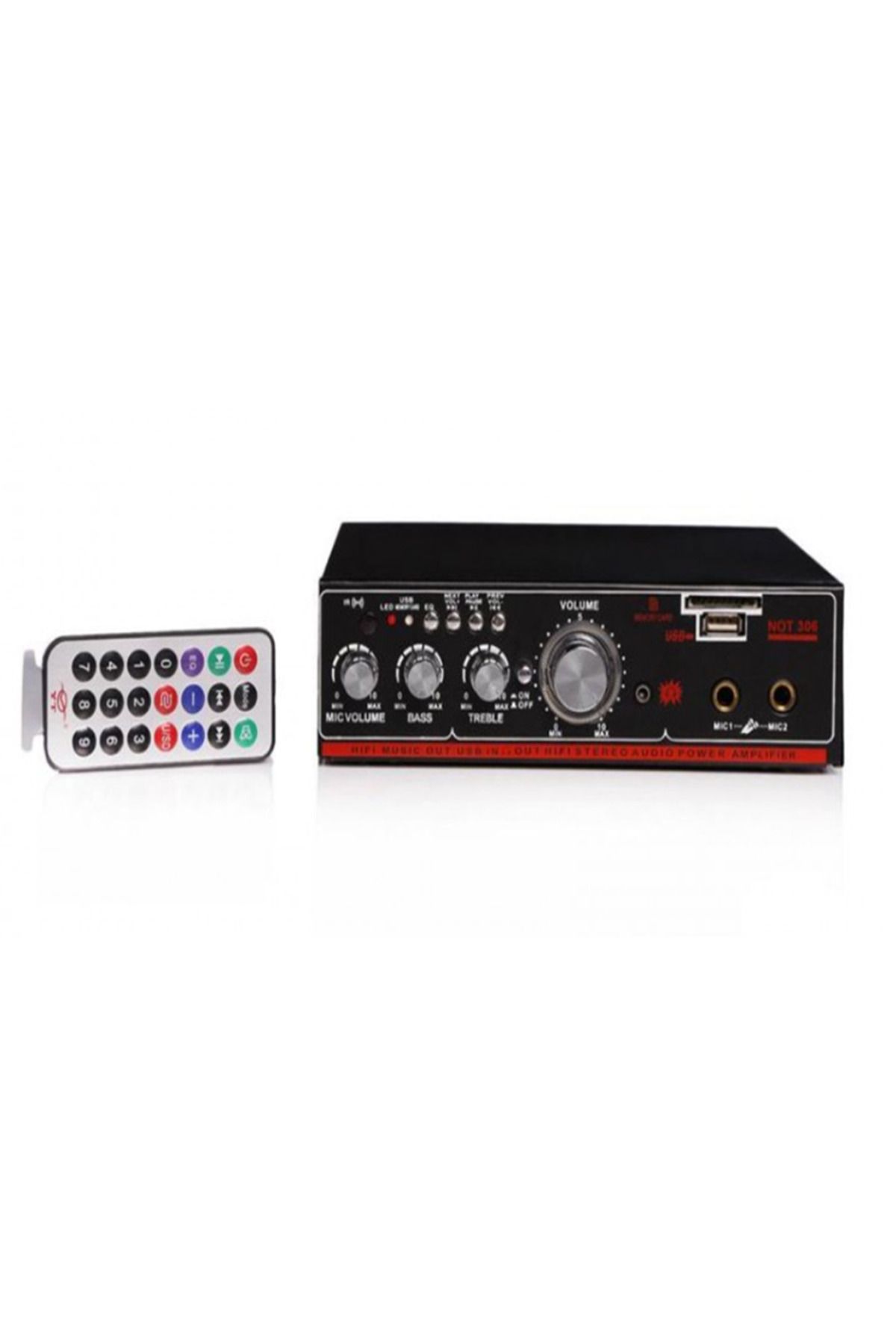 Notel Not 306 Mini Streo Bluetooth'lu Amplifikatör